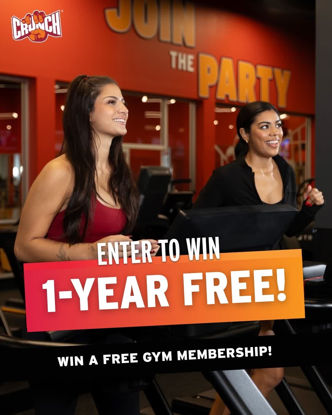 Crunch Fitness Facebook ad from Jun 1, 2026