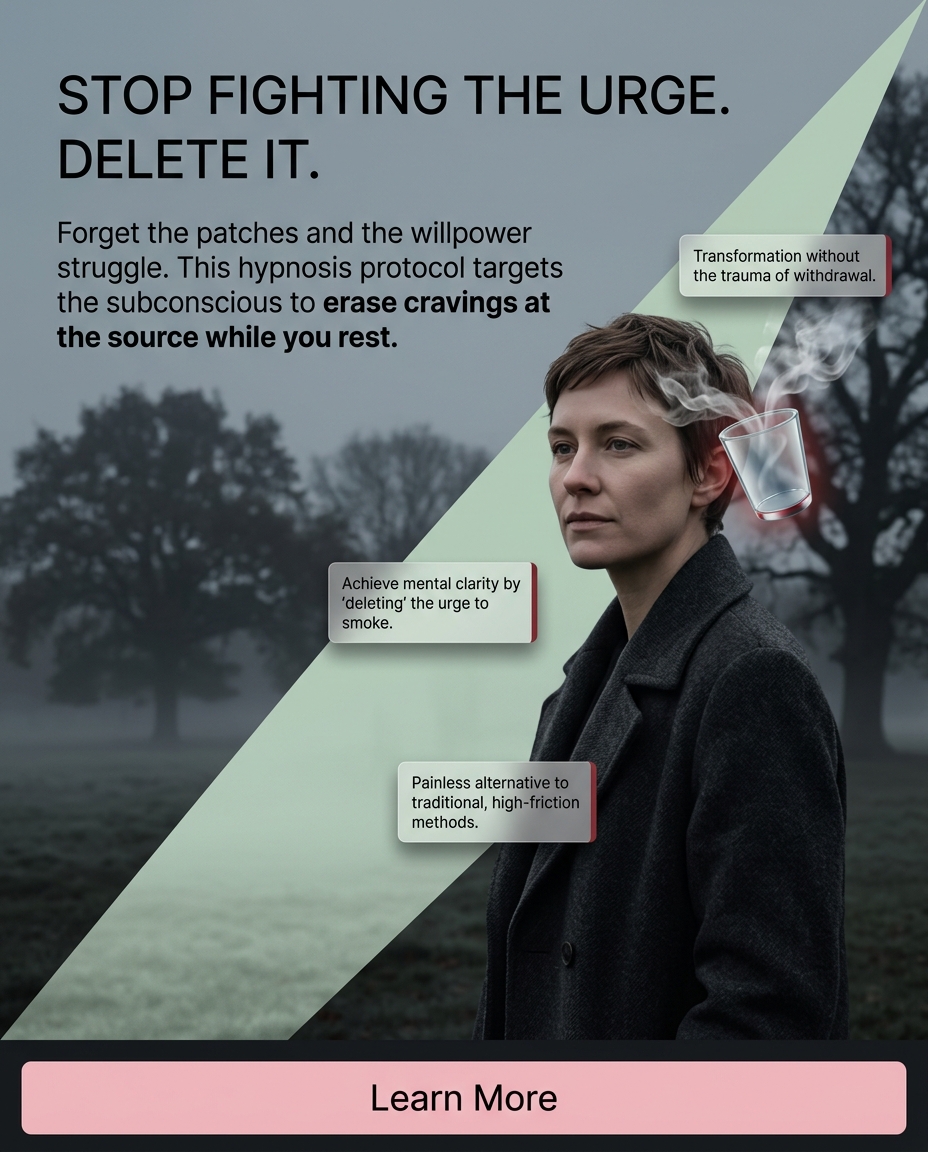 Hypnosis to Stop Smoking Facebook ad