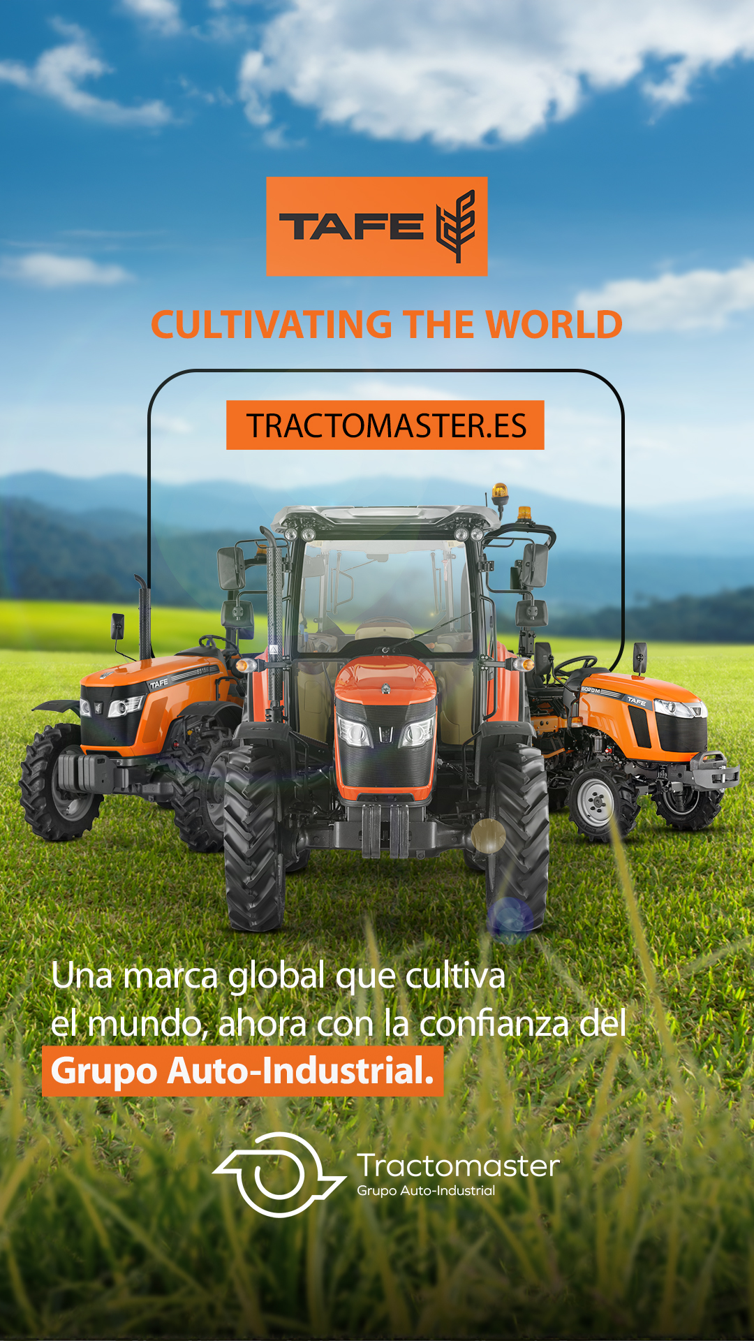 TAFE España ad creative