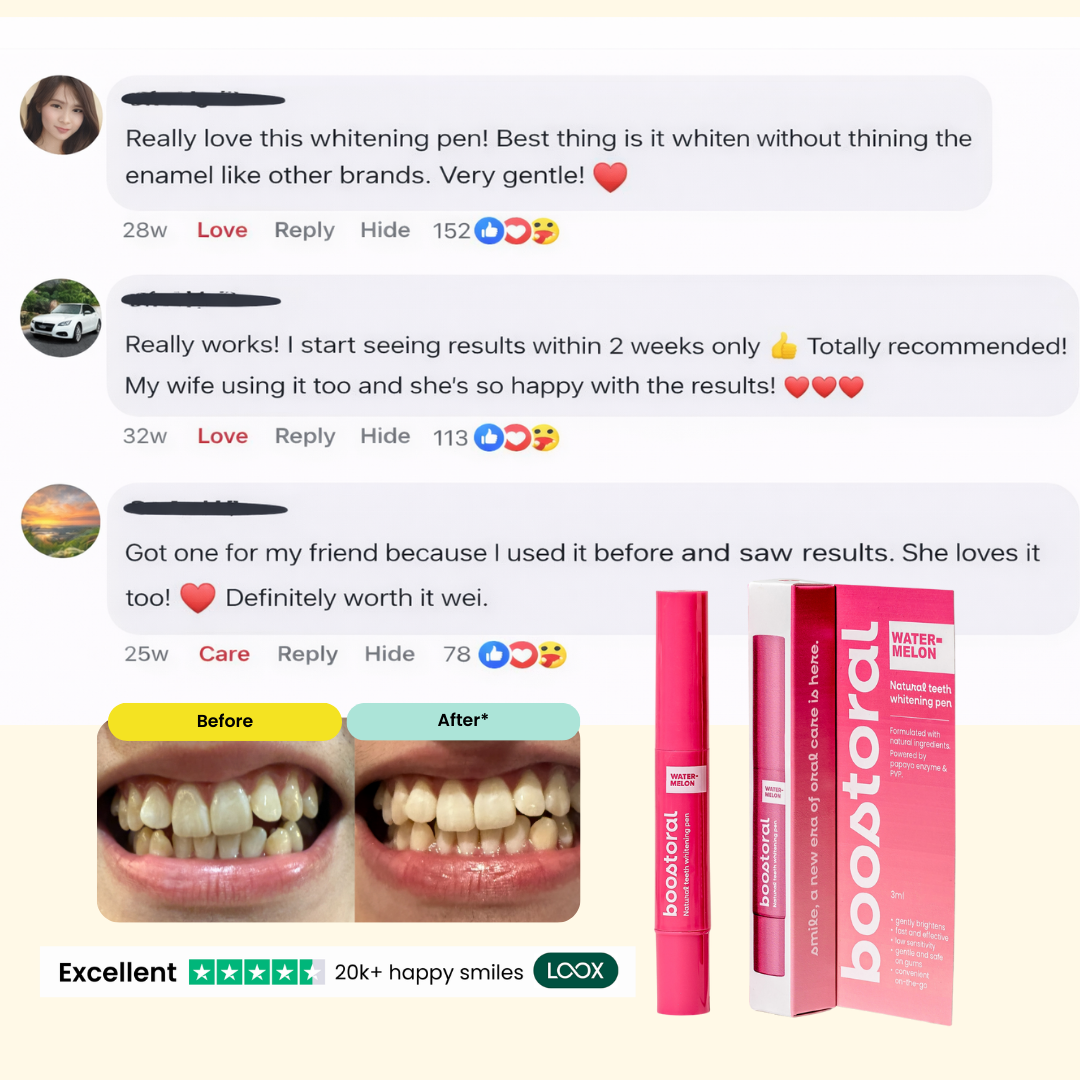 boostoral Facebook ad