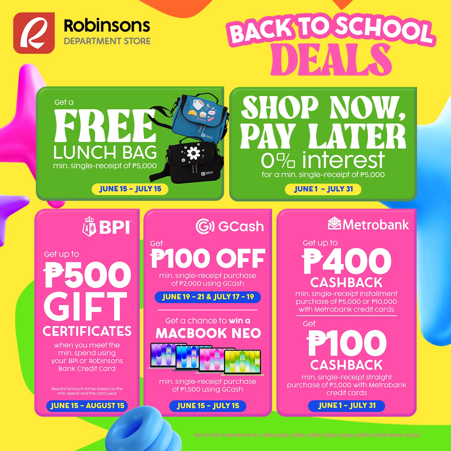 Robinsons Department Store Facebook ad
