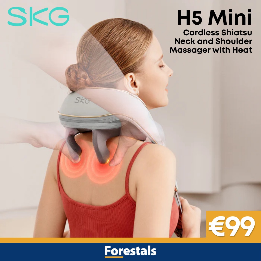 Forestals Facebook ad: Relax & Recharge with the SKG H5 Mini!