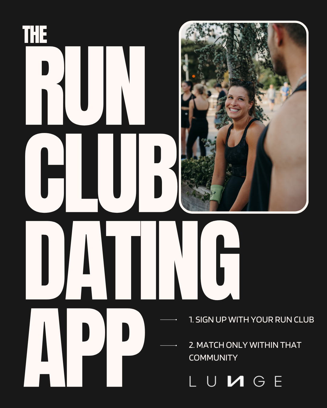 Lunge Run Club Facebook ad