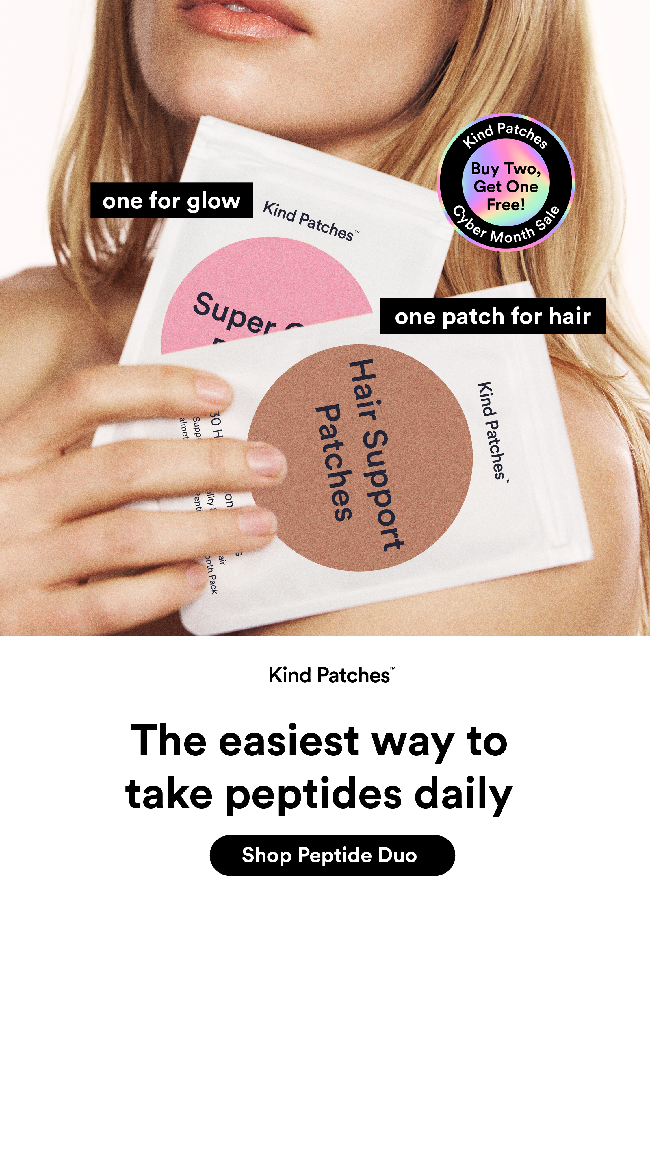 Kind Patches Facebook ad