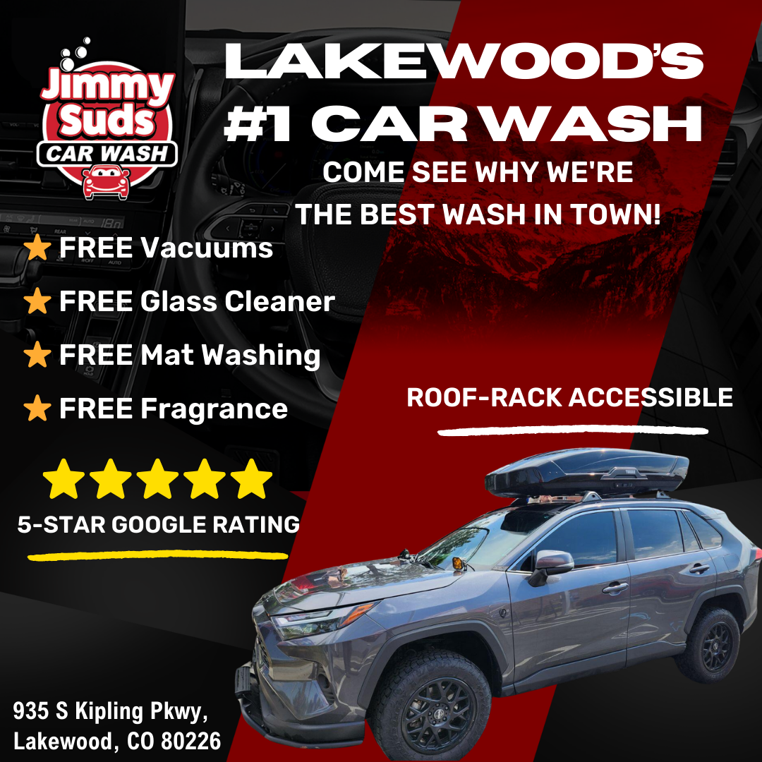 Jimmy Suds Car Wash Facebook ad: Best Car Wash In Lakewood CO