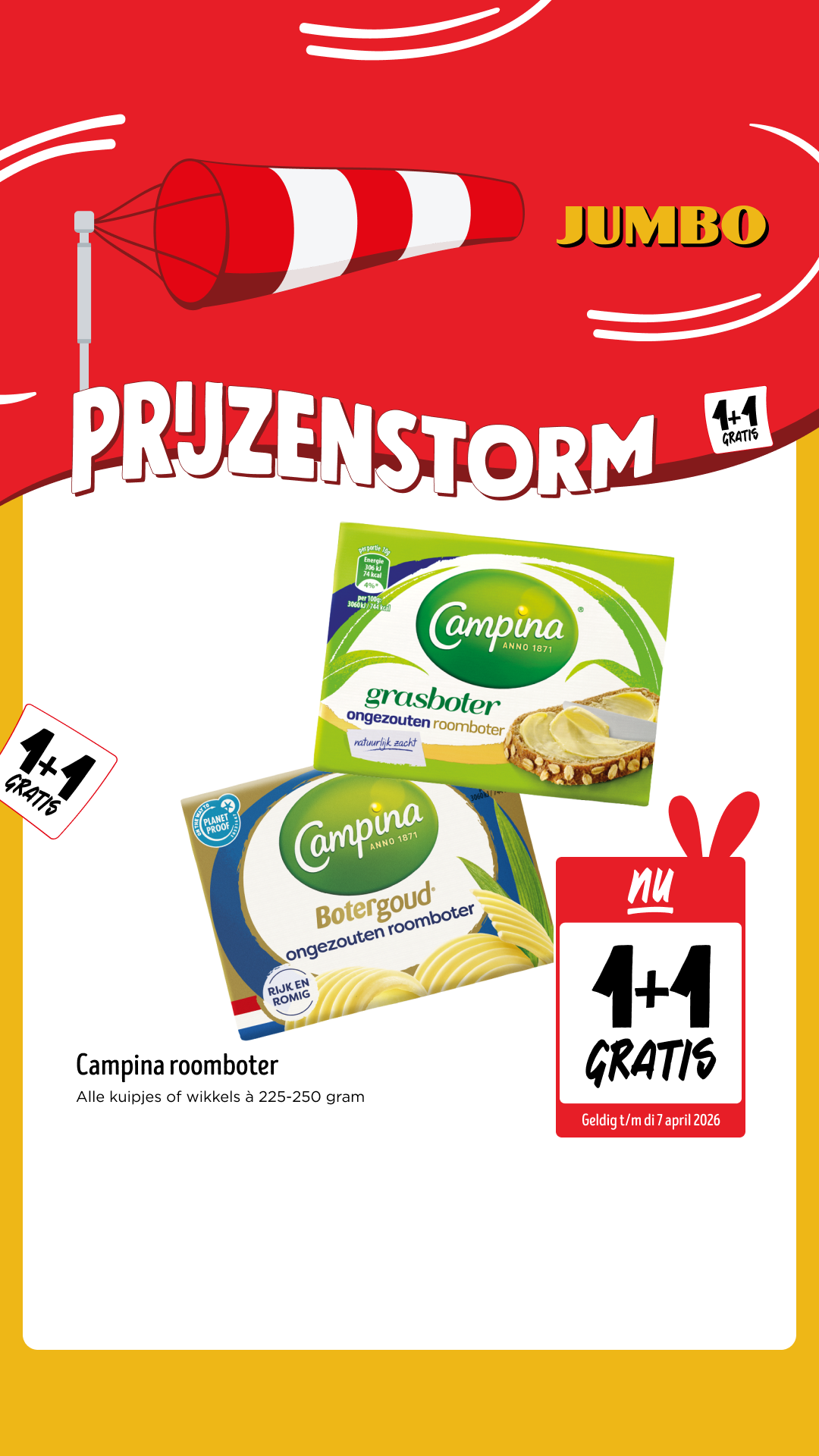 Jumbo Supermarkten Facebook ad from Apr 1, 2026