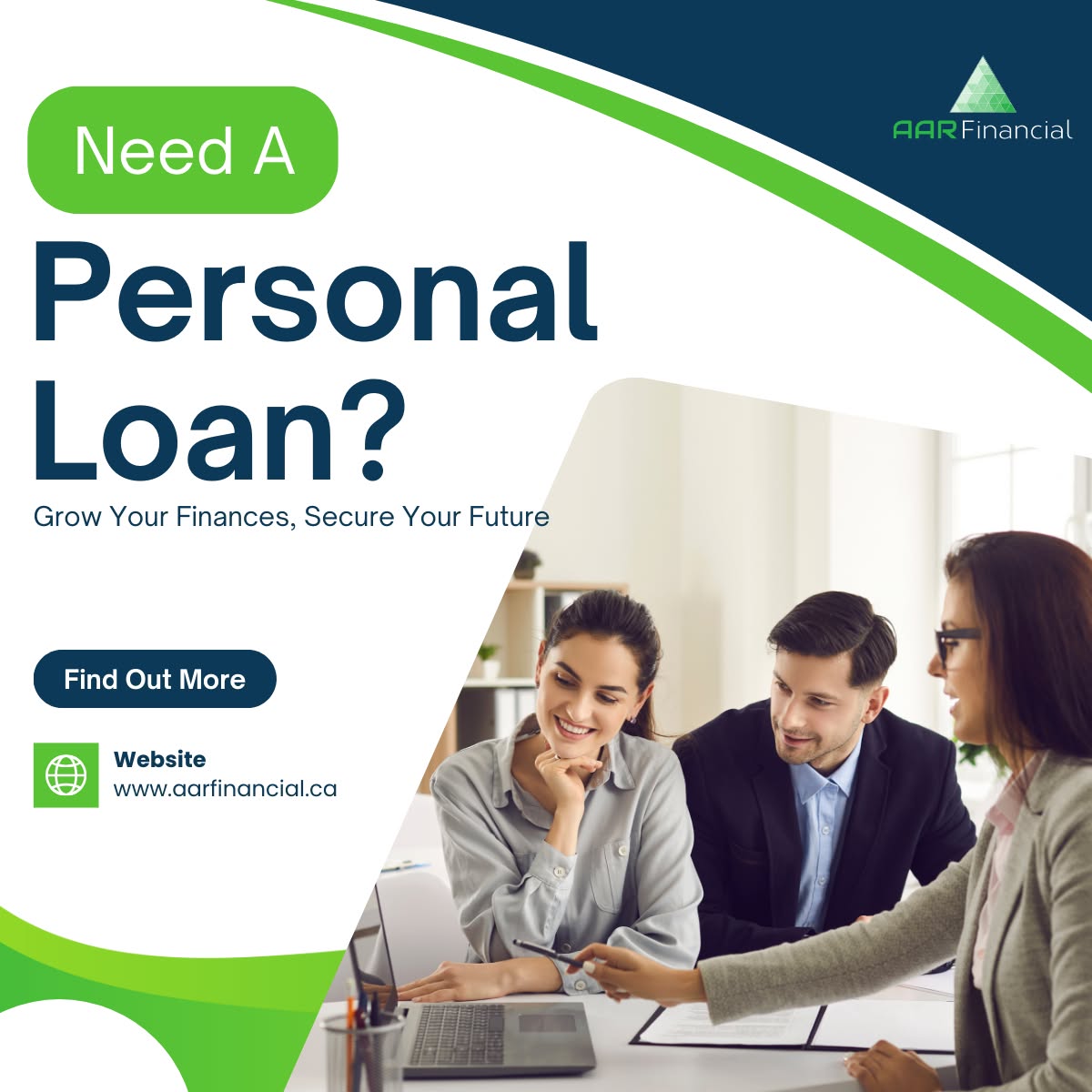 AAR Financial Facebook ad: Simple Loan Application-Fast Process