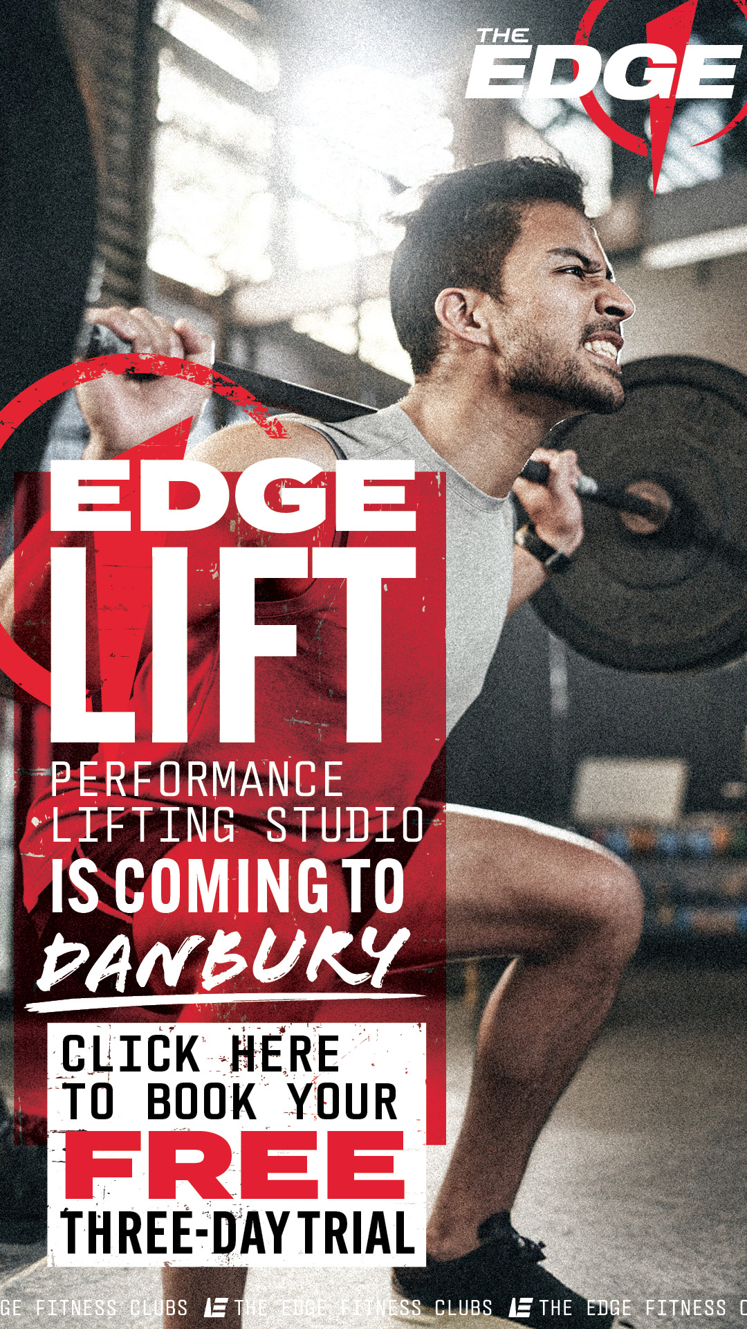 The Edge Fitness Clubs Facebook ad
