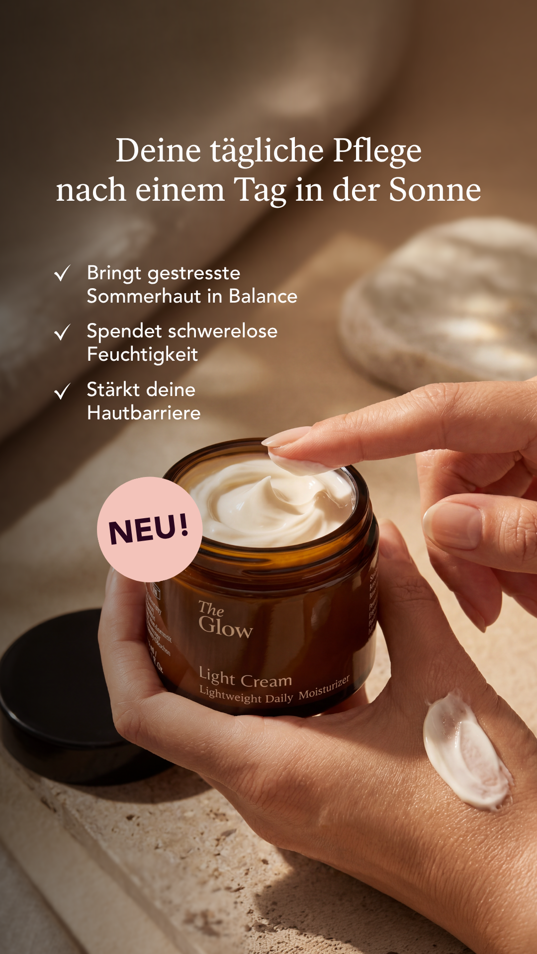 The Glow - Organic Skincare Facebook ad from Jun 22, 2026