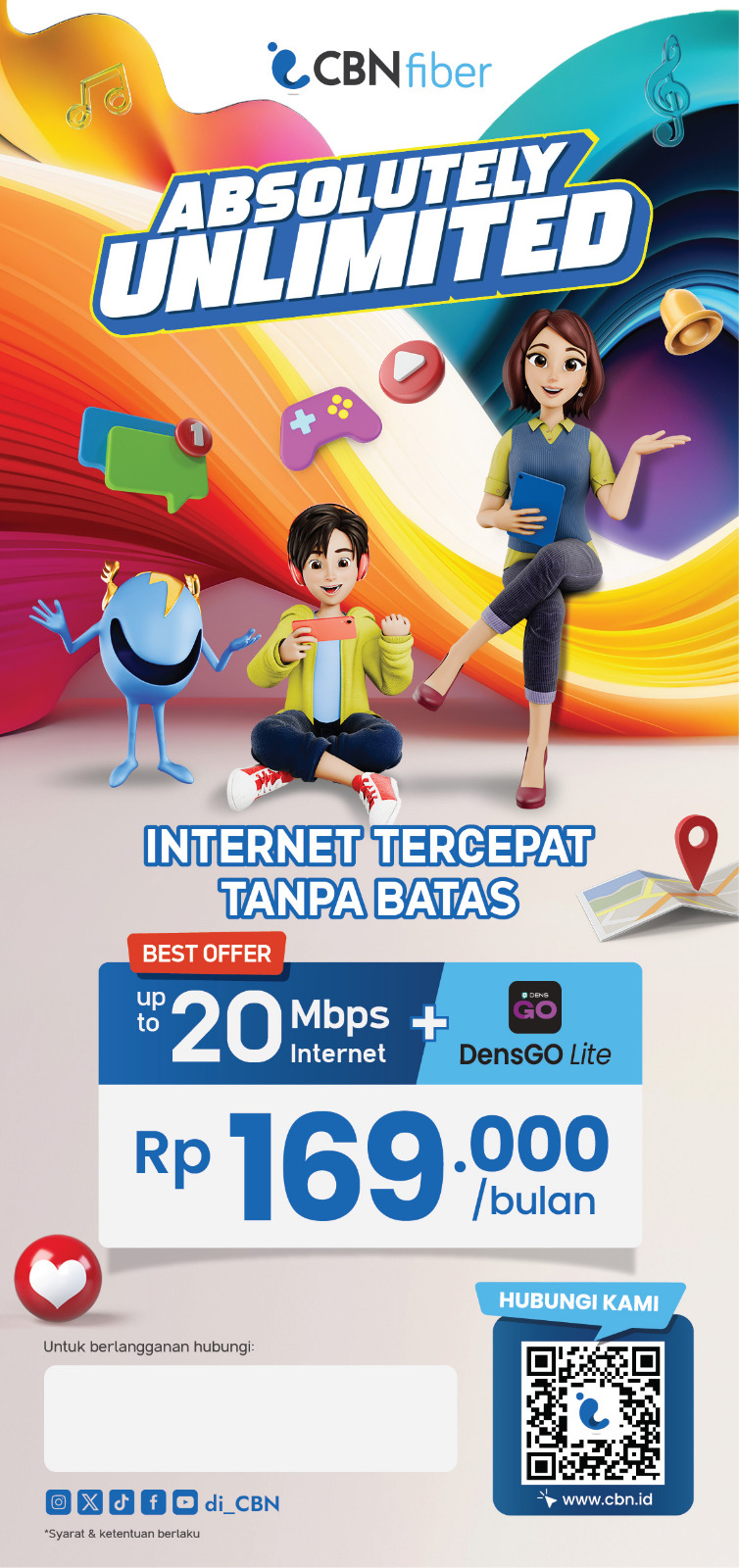 Wifi Medan Murah Facebook ad: Mari mengobrol bersama kami