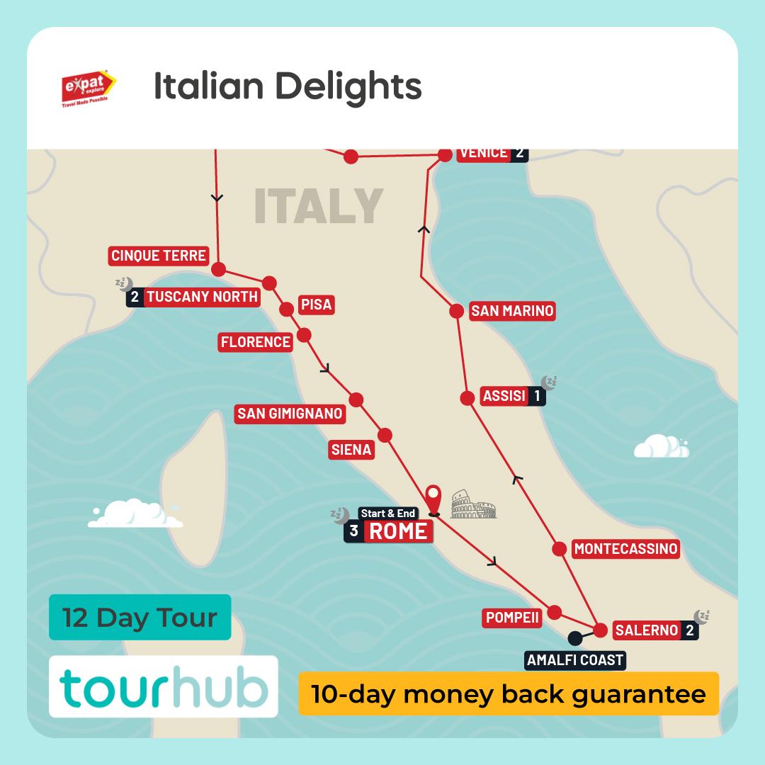 tourhub Facebook ad