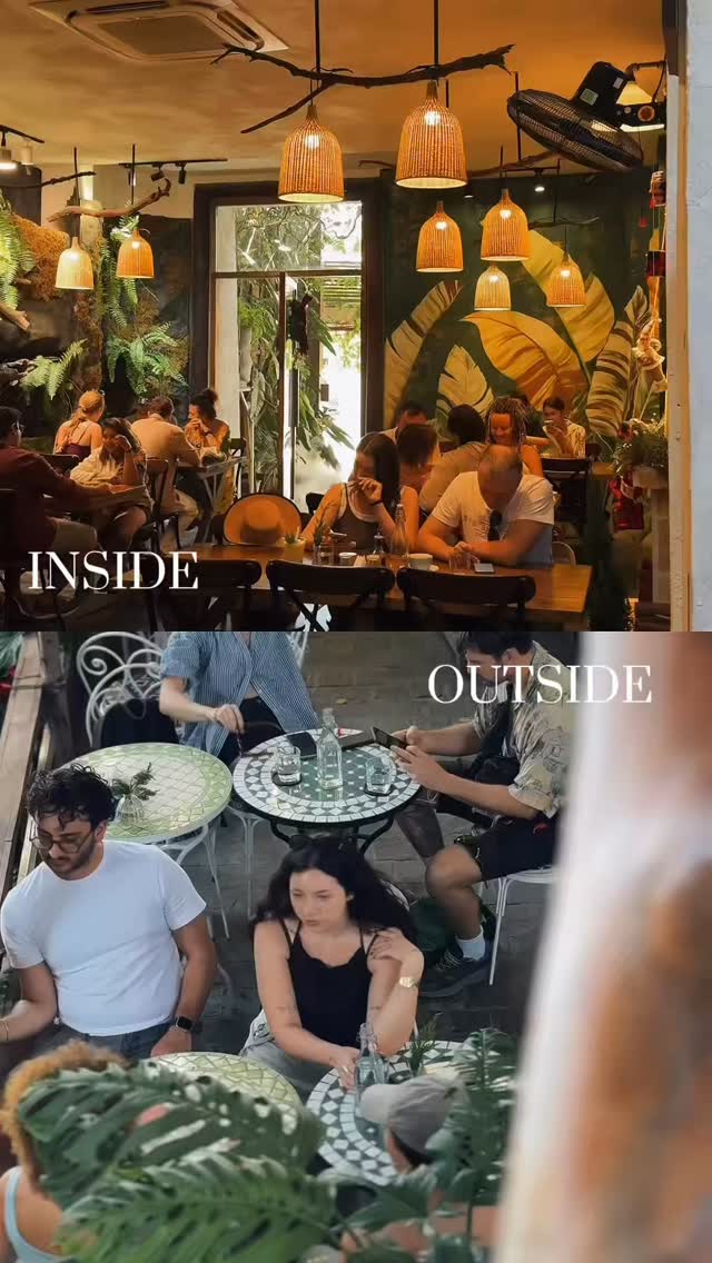 Artisan Cafe & Eatery Facebook ad: Inside or outside?