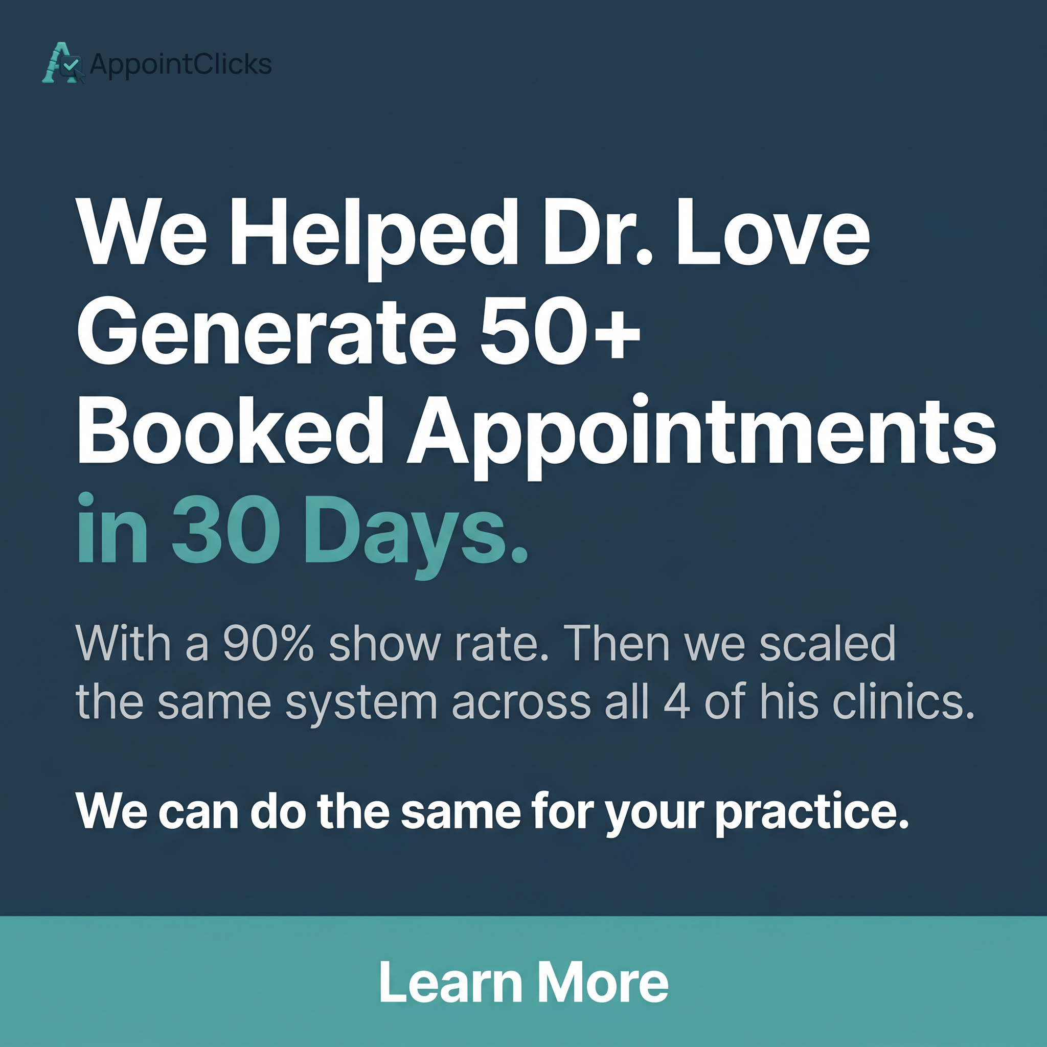 Appoint Clicks Facebook ad