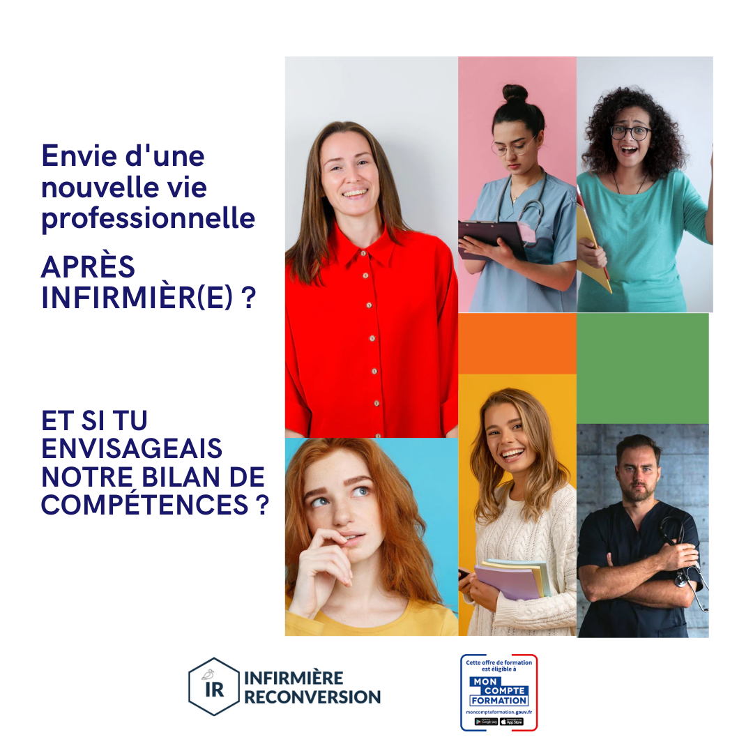 Infirmiere Reconversion Facebook ad