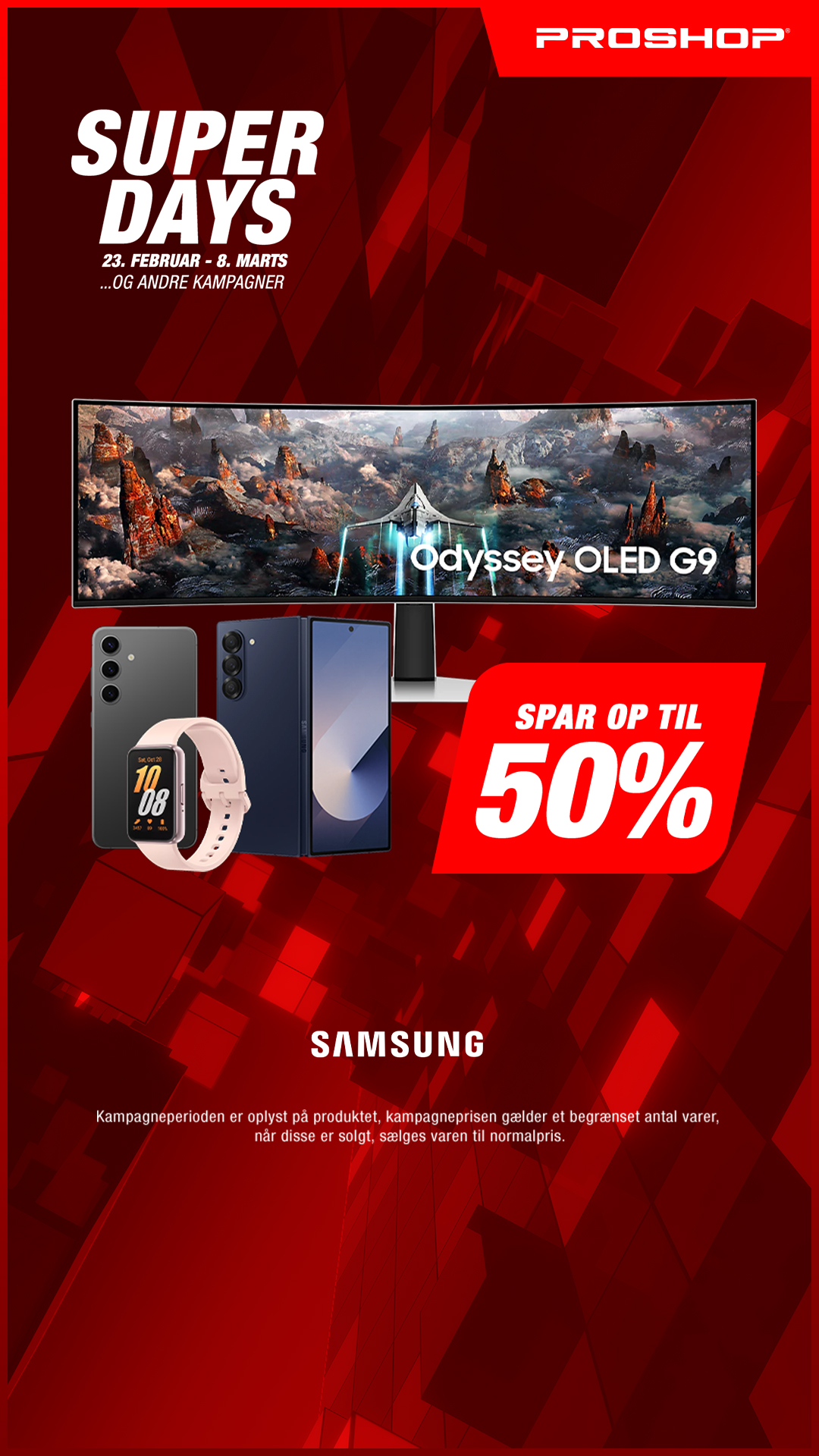 Proshop Facebook ad