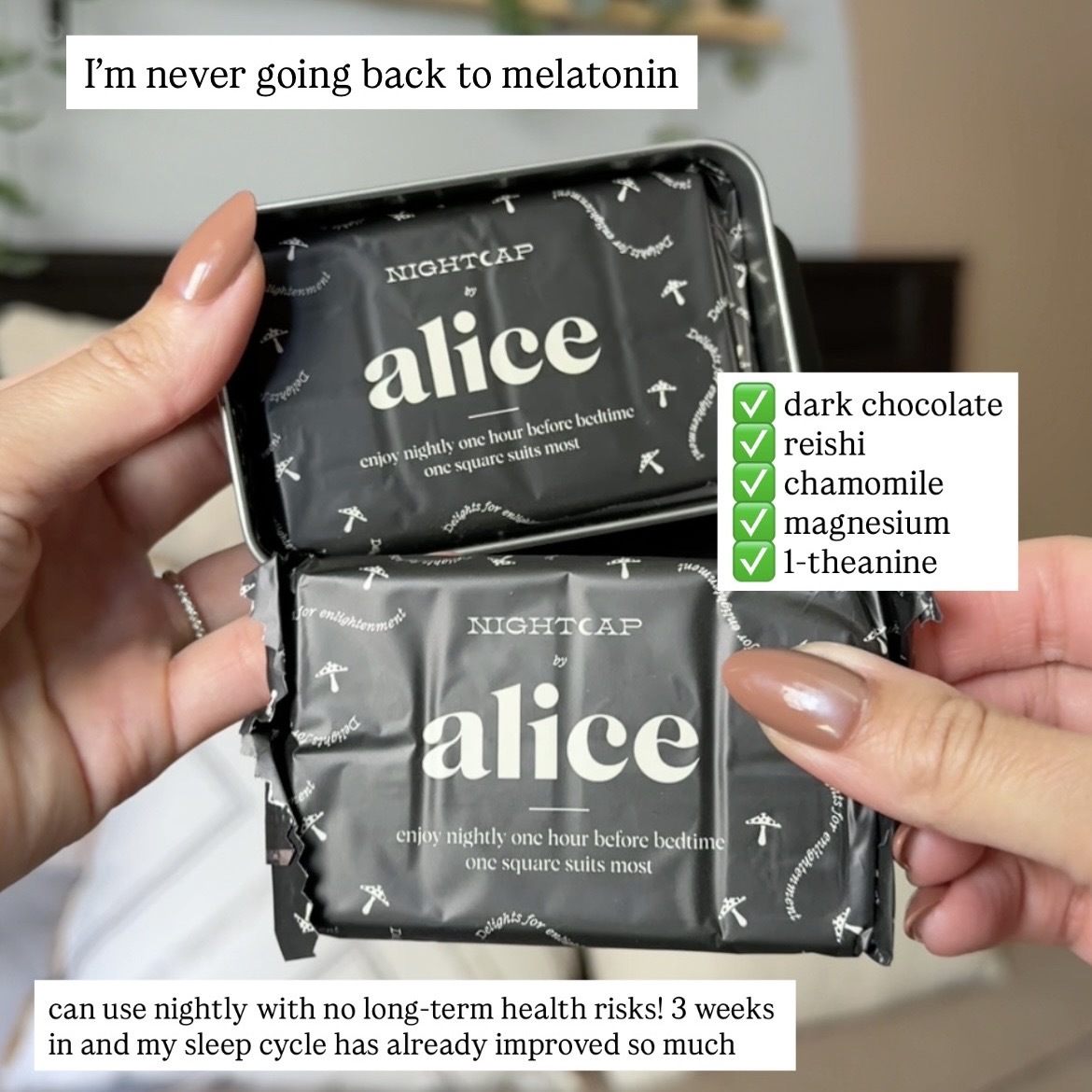 Alice Mushrooms Facebook ad
