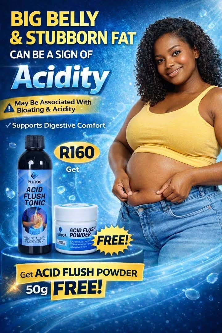 SHIWE Herbal SHOP Facebook ad: Buy Acid Flush Tonic R160 and get Free…