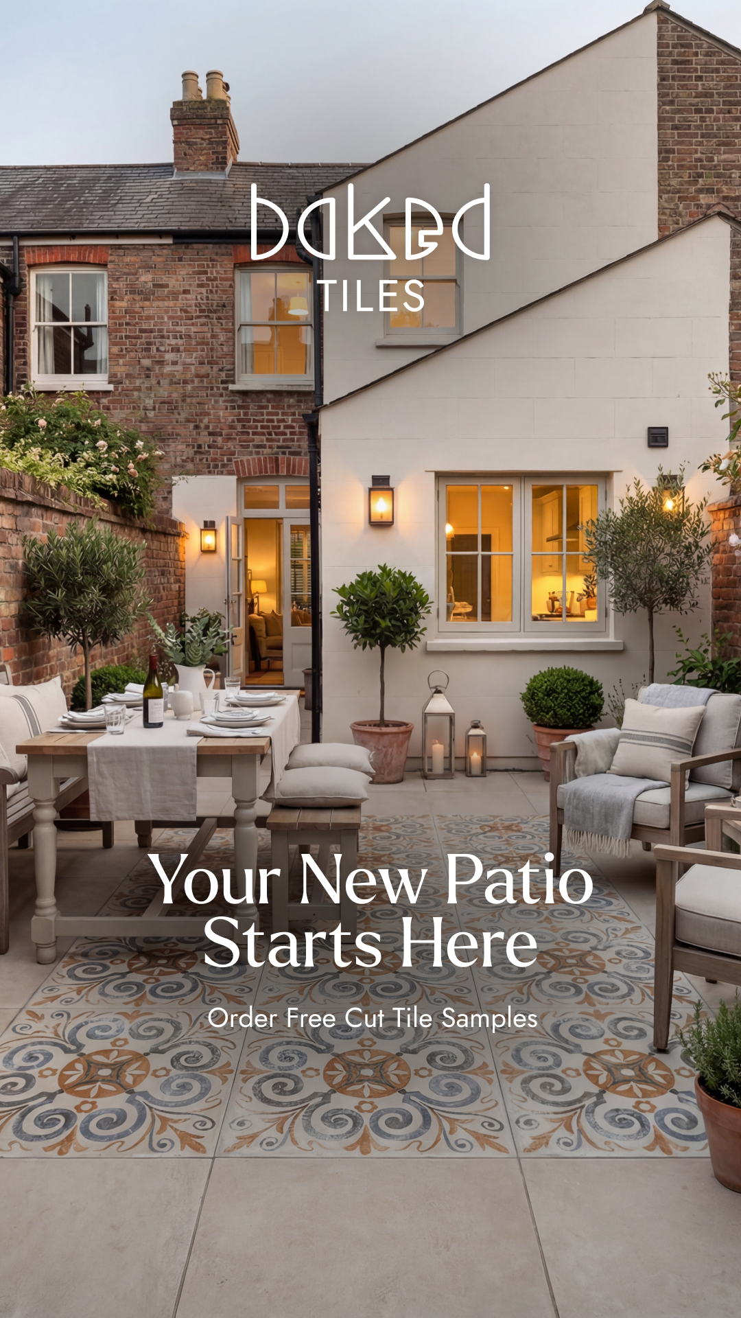 The Baked Tile Co. Facebook ad