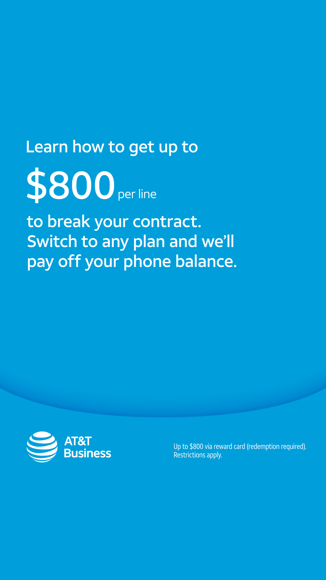 AT&T Business Facebook ad