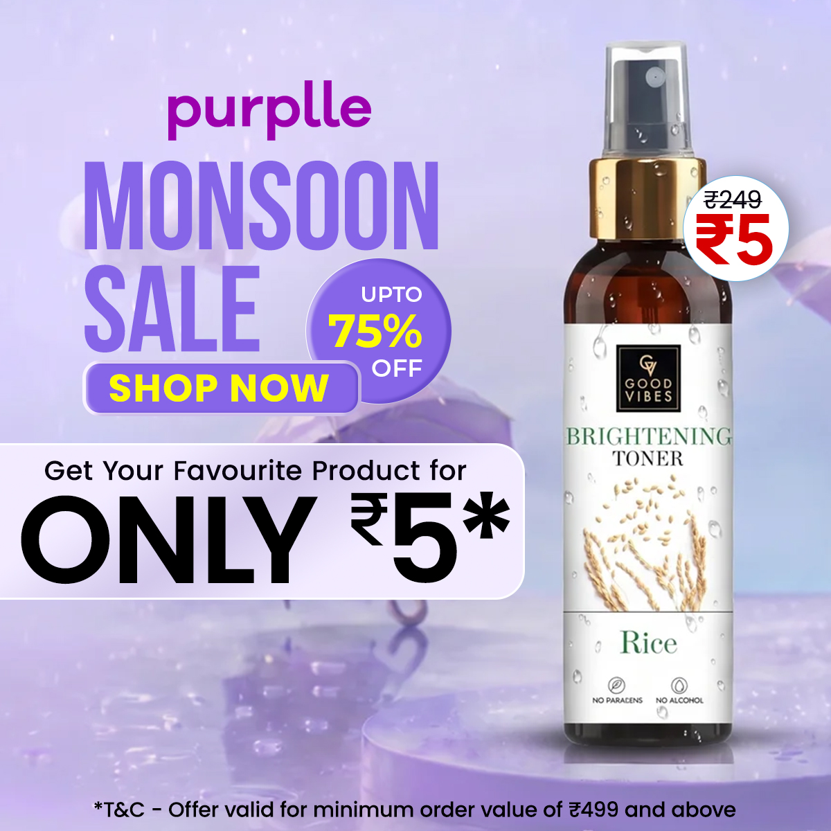 Purplle beauty Facebook ad