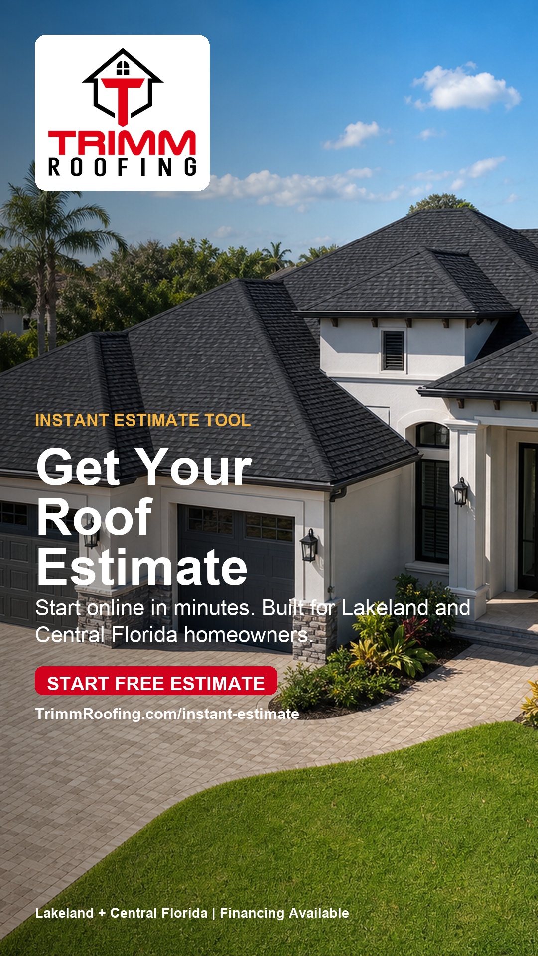 Trimm Roofing LLC Facebook ad