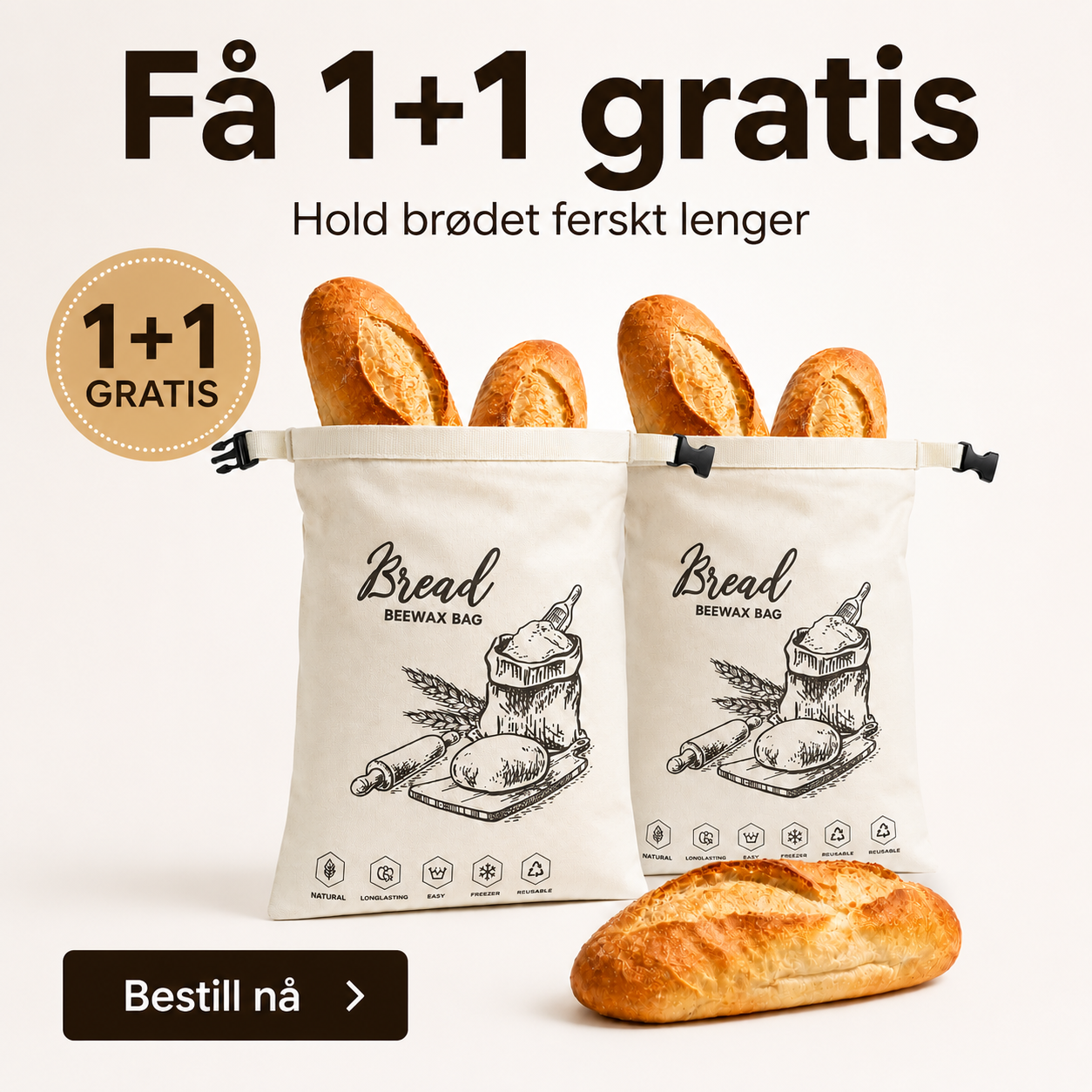 The Daily Woman Facebook ad: Hold brødet ferskt mye lenger