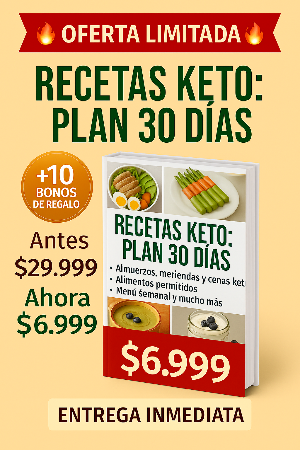 Recetario Sin Vueltas  Facebook ad
