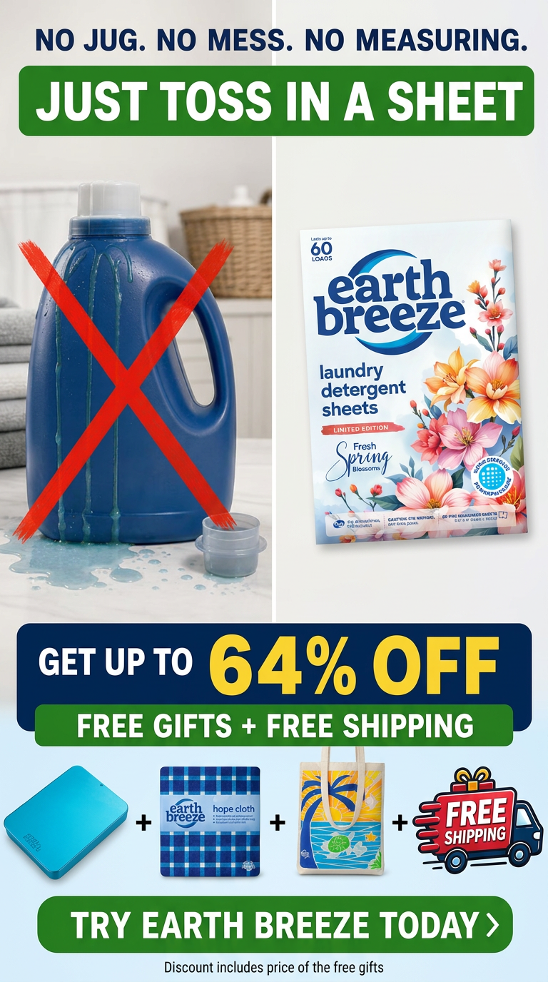 Earth Breeze Facebook ad