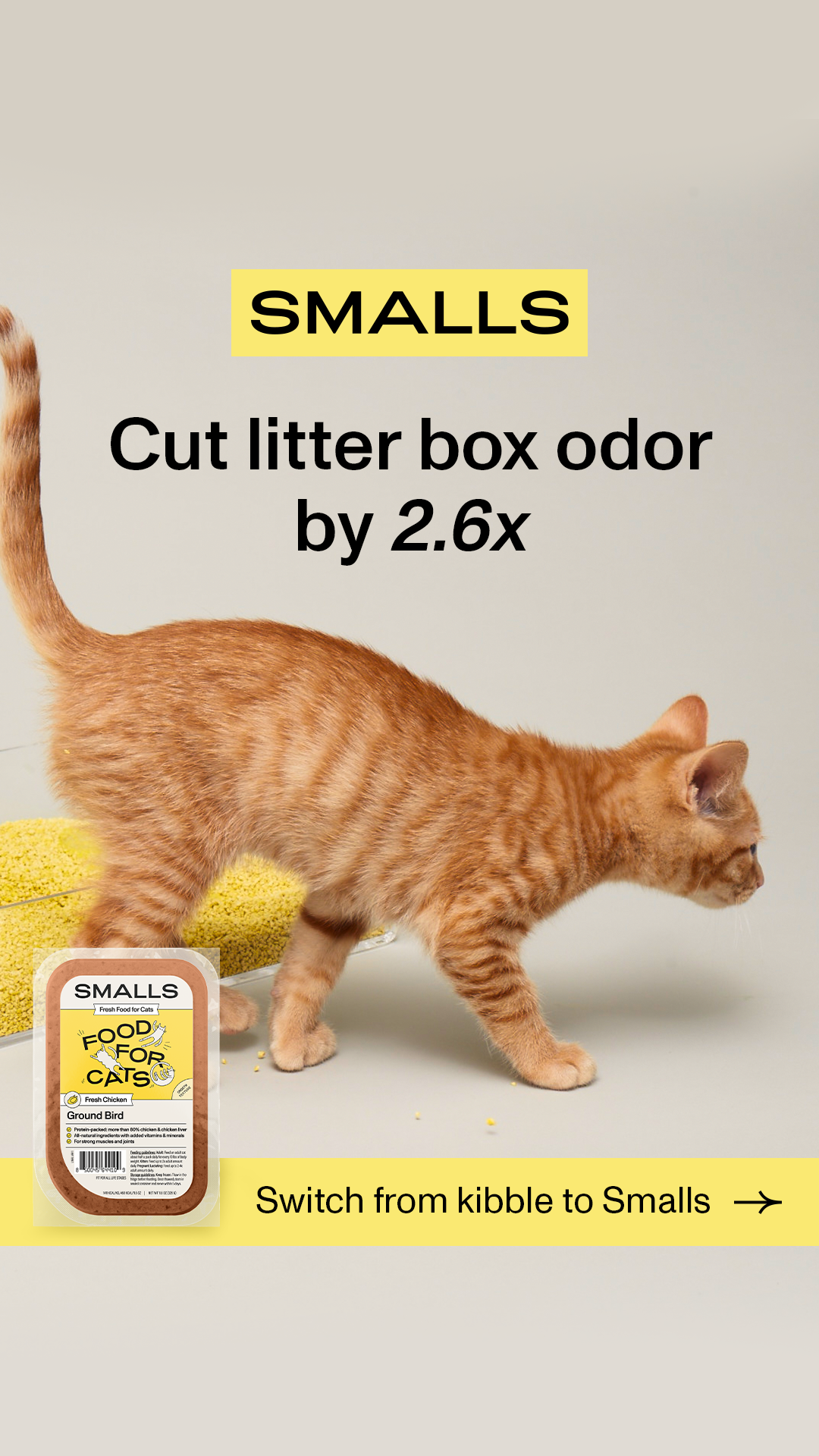 Smalls Facebook ad