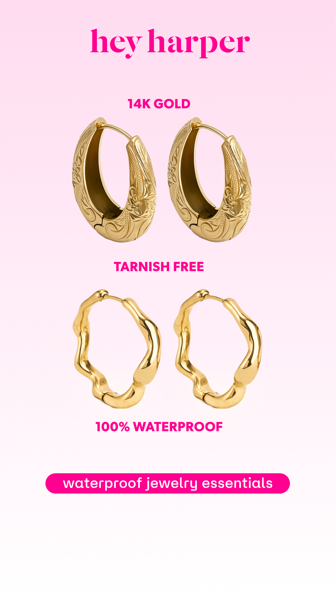 Hey Harper Facebook ad: Build an ear stack that lasts