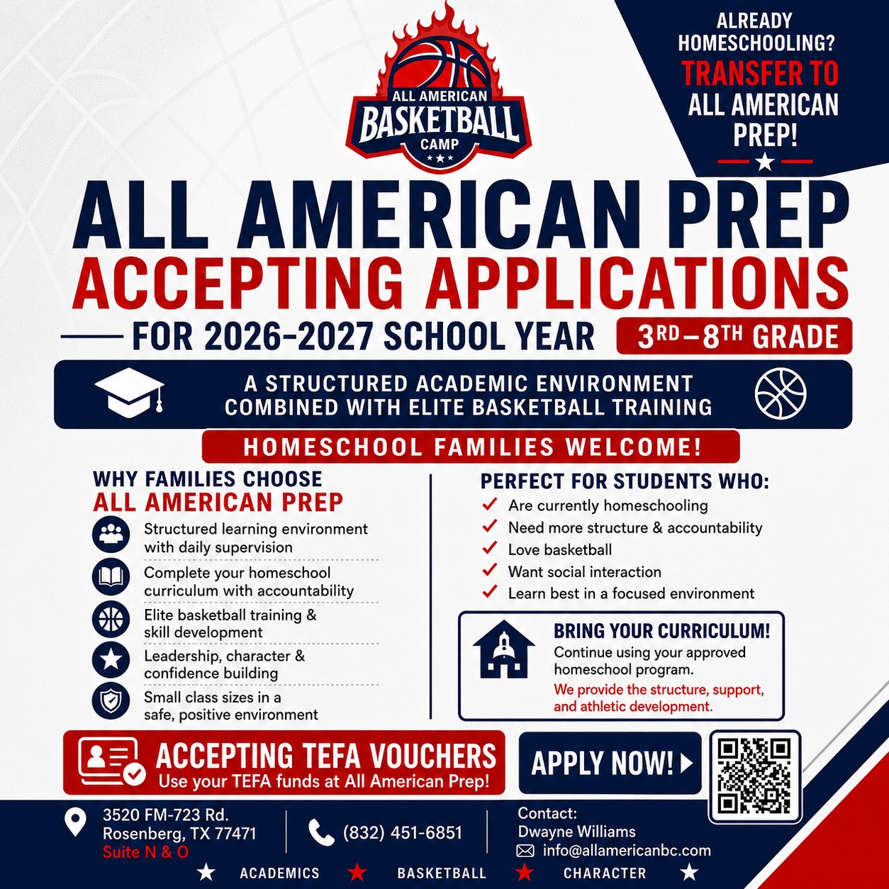 All American Basketball Camp Facebook ad