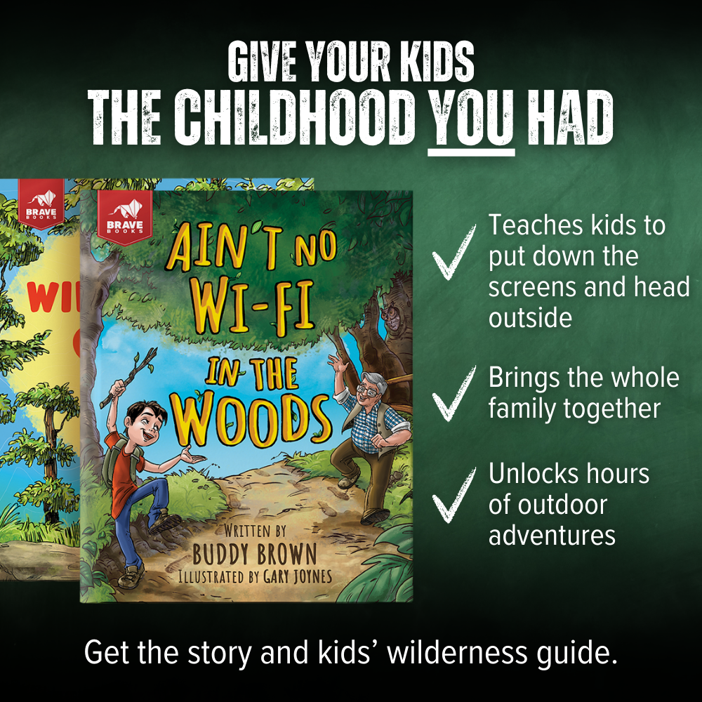 Buddy Brown Facebook ad: Get Your Kids to Put Down The iPad and Pick Up My New Book!