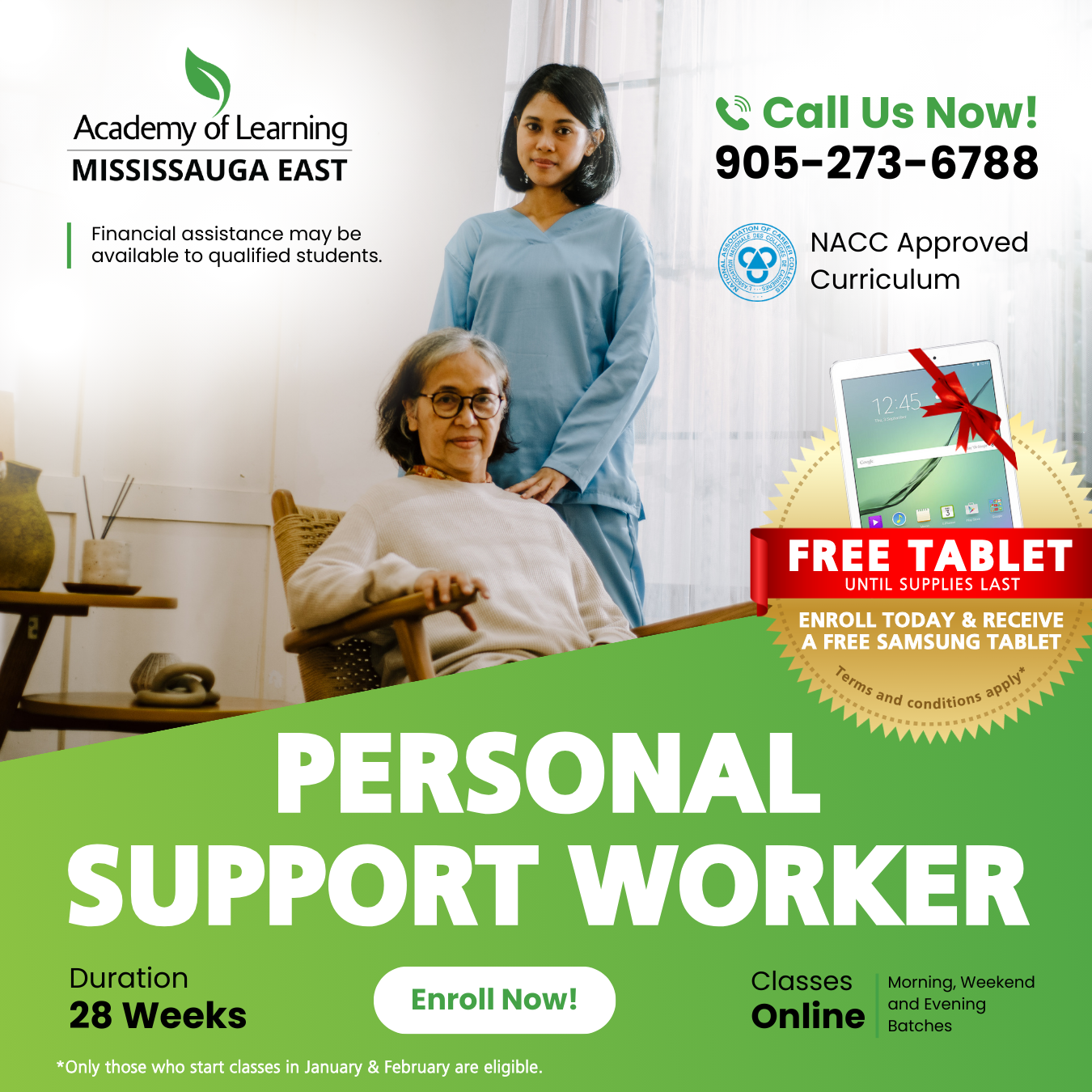 Academy of Learning Career College, Mississauga Facebook ad