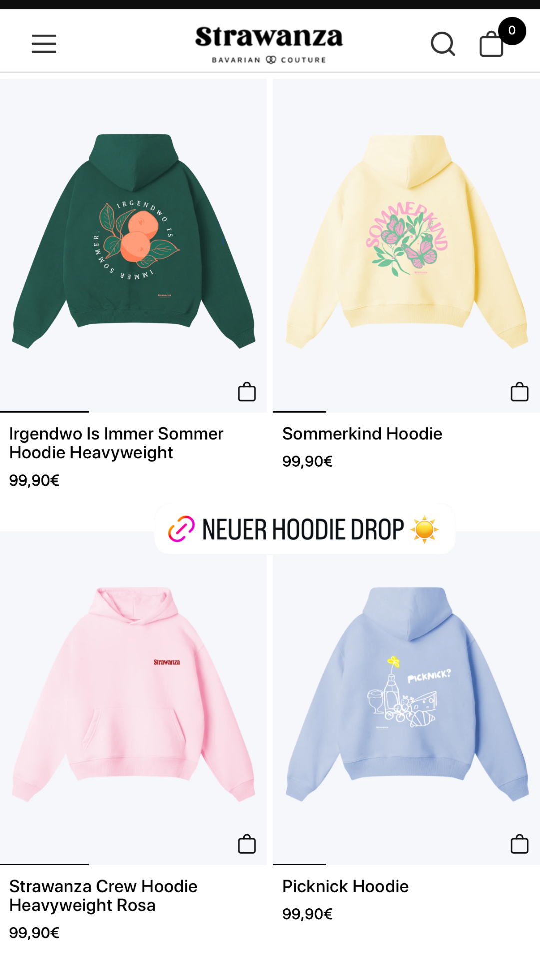 Strawanza Label Facebook ad