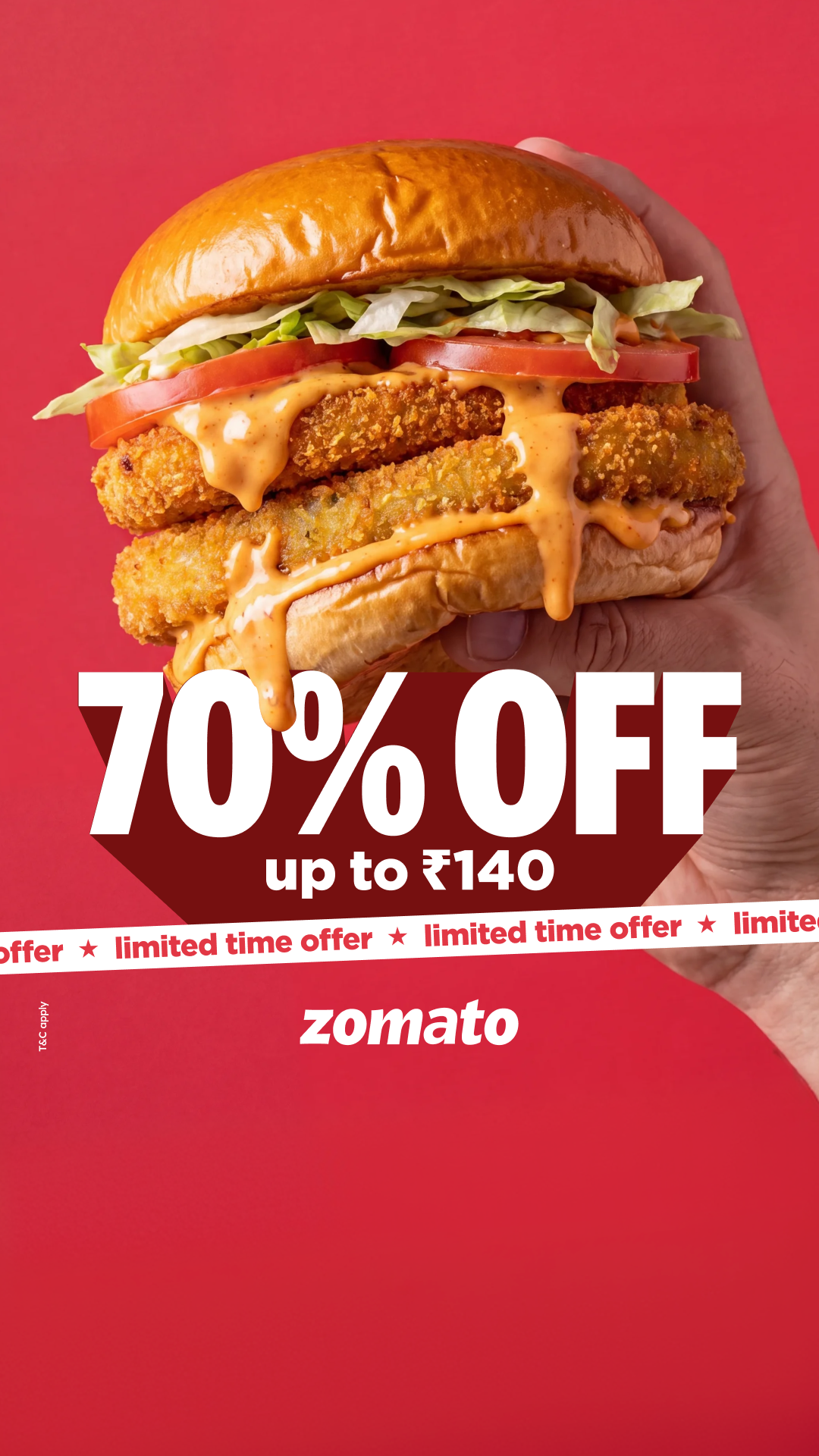 Zomato Facebook ad