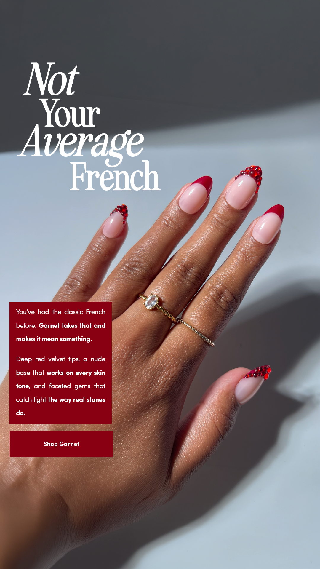 Glamnetic Facebook ad