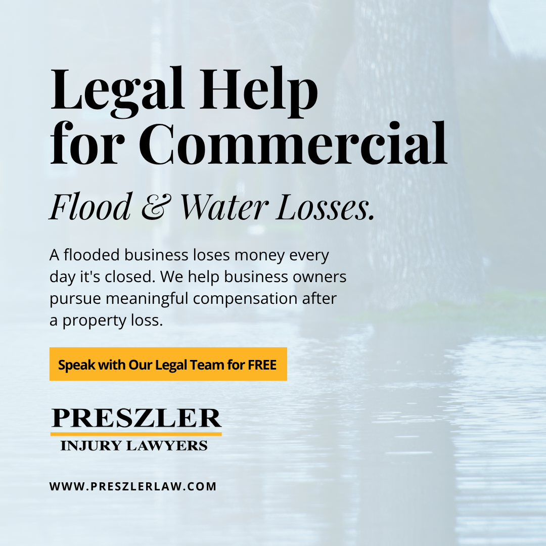 Preszler Injury Lawyers Facebook ad