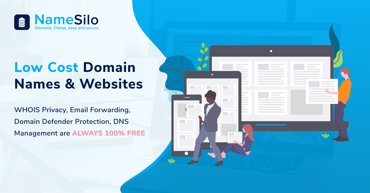 NameSilo Facebook ad: Cheap Domain Names & Web Hosting