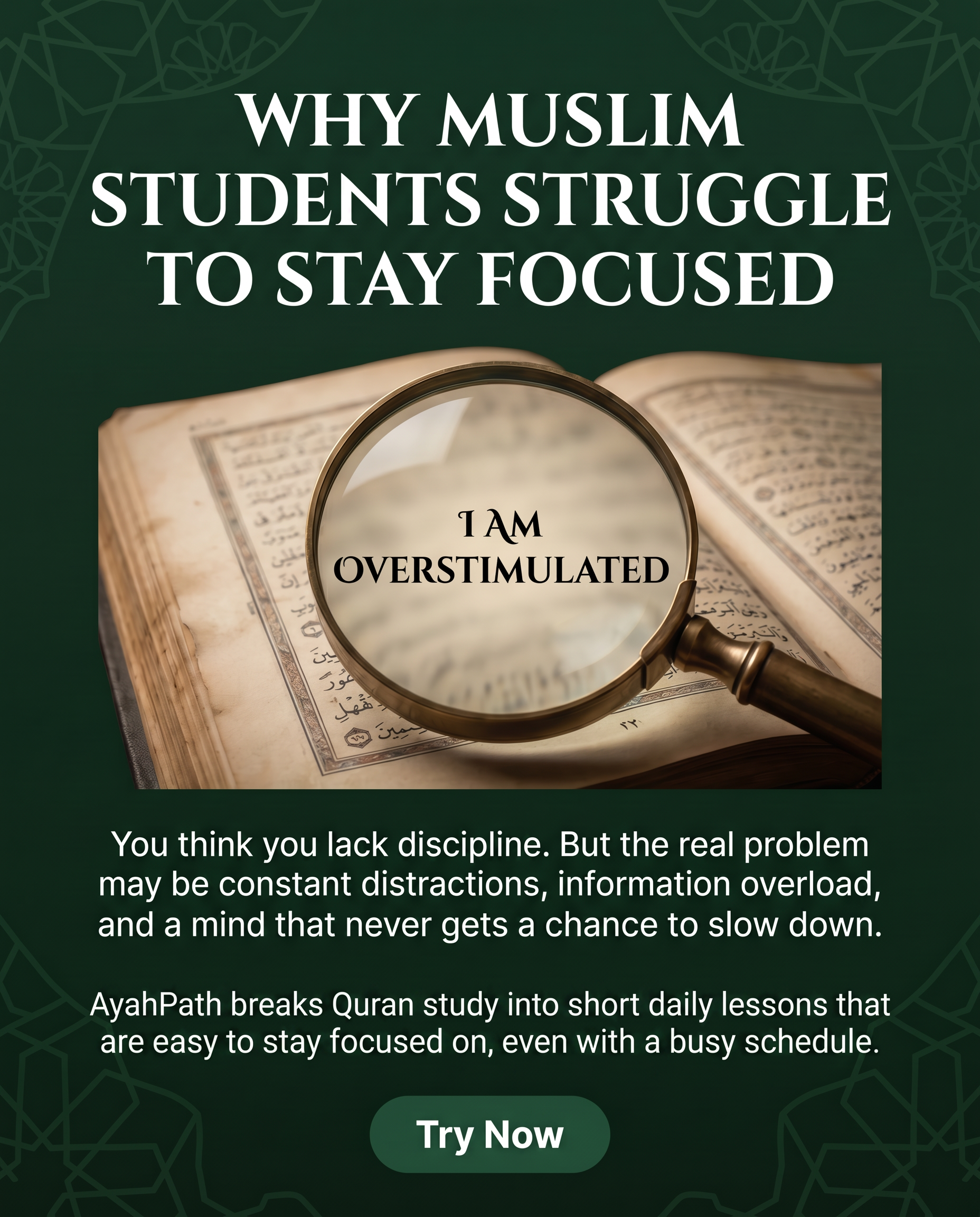 Imam Advice Daily Facebook ad