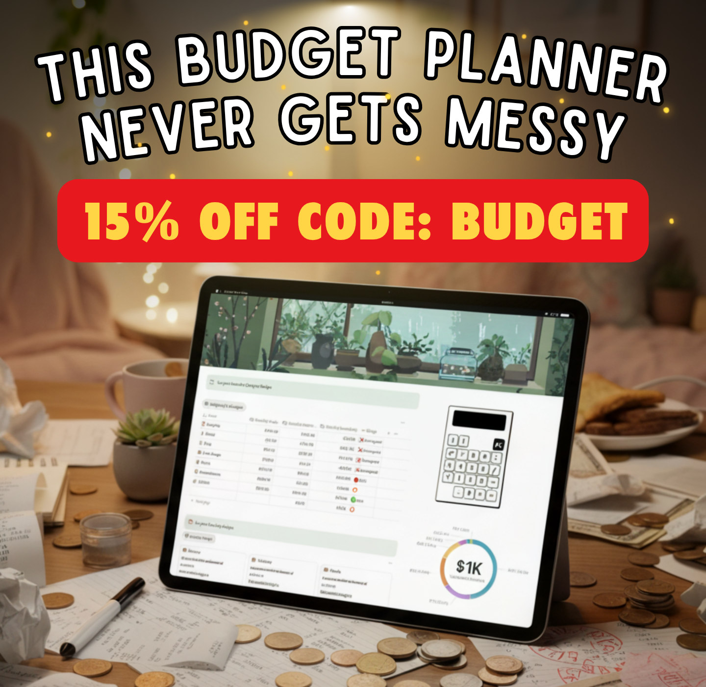 Budget by Steph Facebook ad
