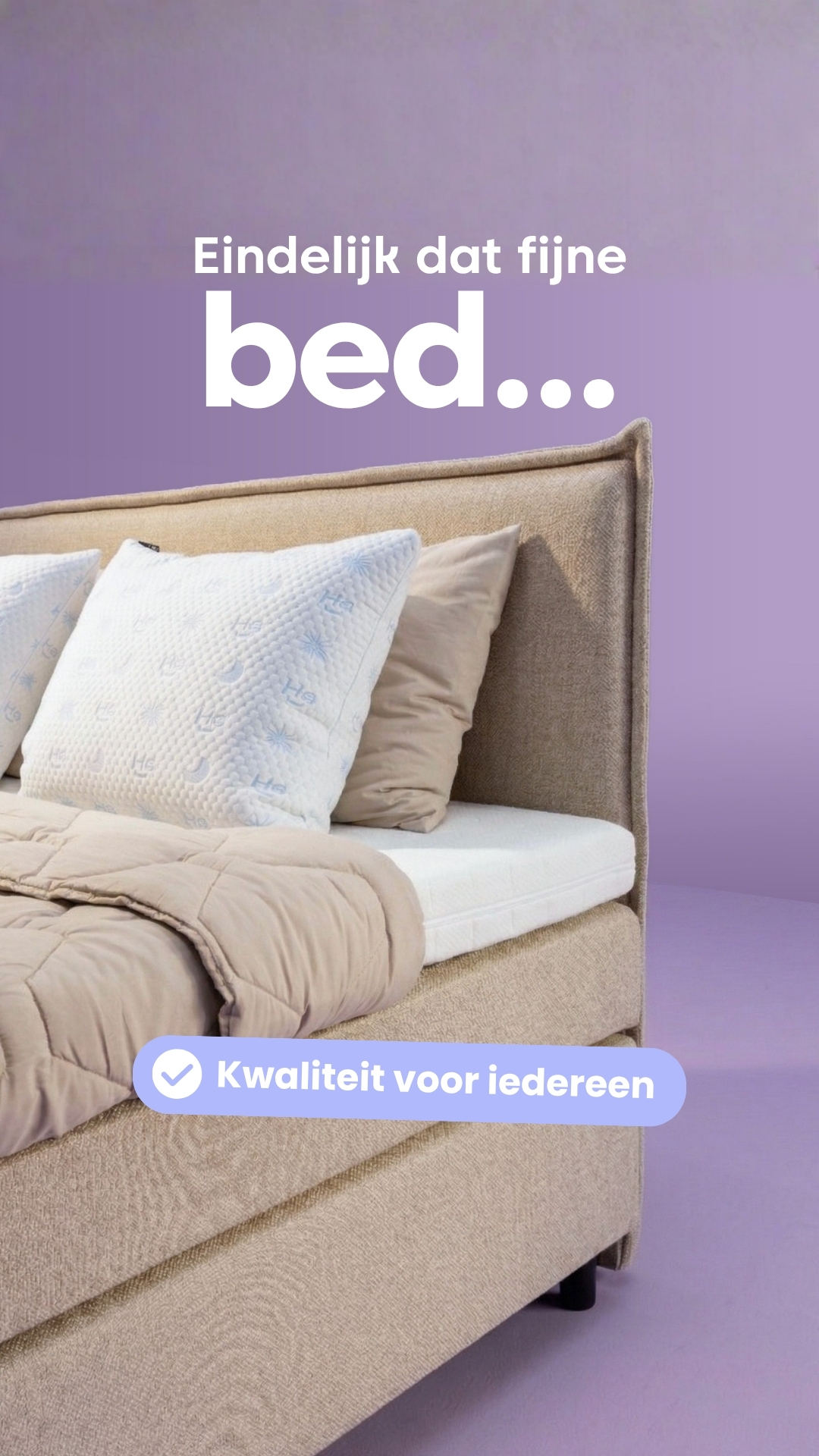 HappyBed Facebook ad
