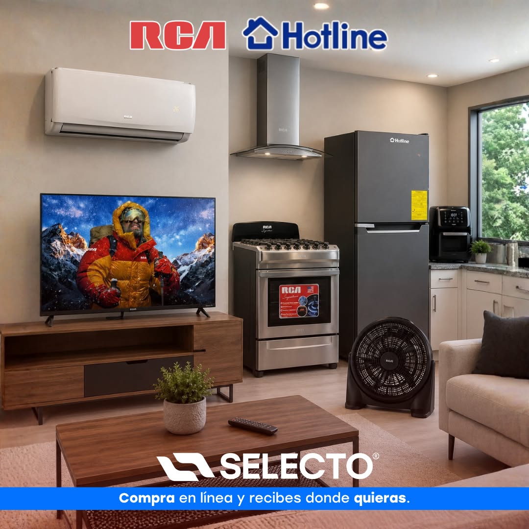 Selecto Facebook ad: RCA & HOTLINE: Tecnología y Entretenimiento para tu Hogar
