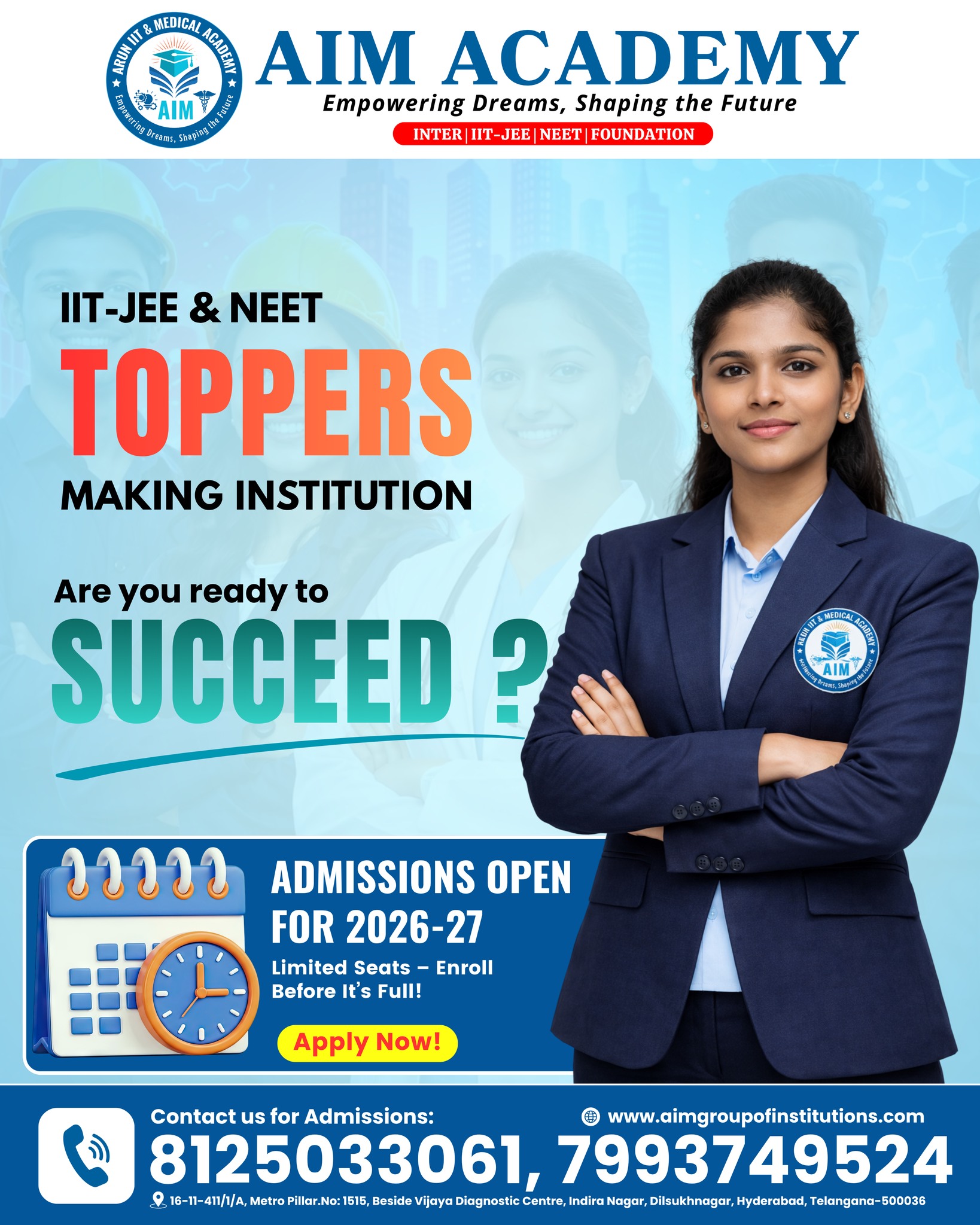 AIM Academy - Arun IIT & Medical Academy Facebook ad