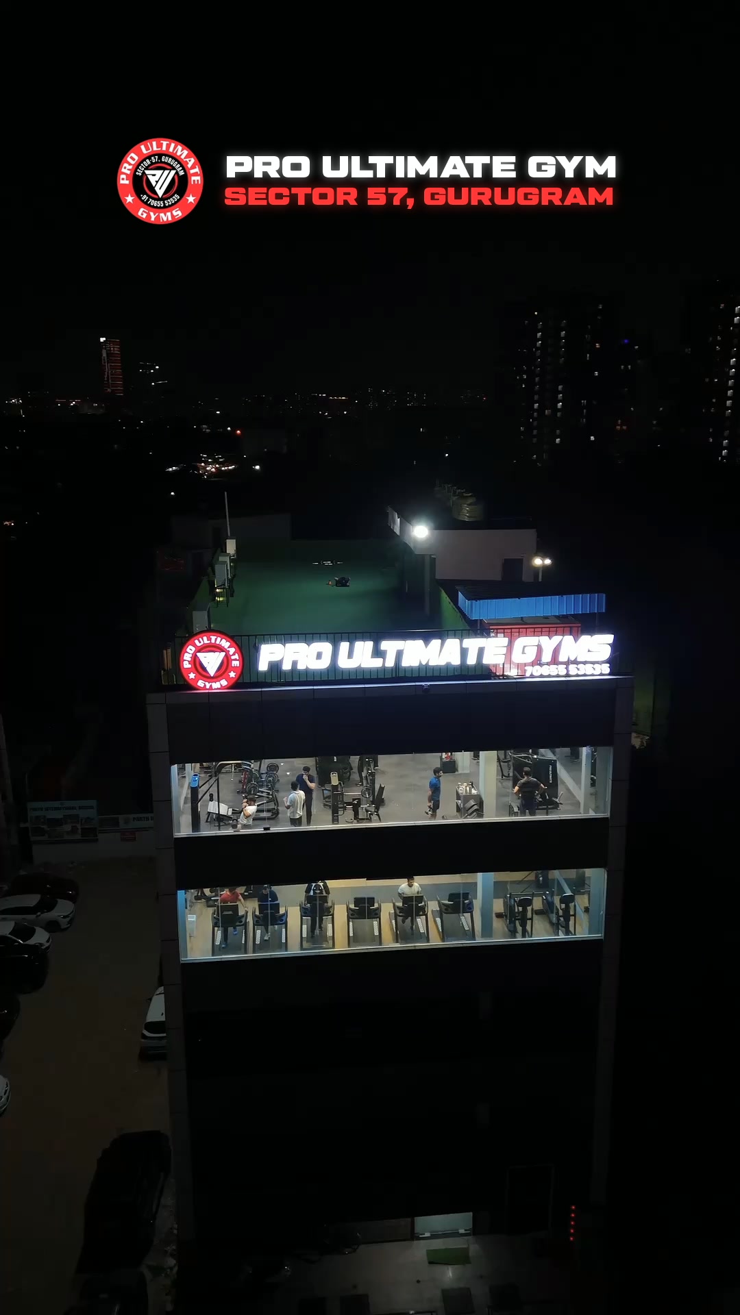 Pro Ultimate Gyms - Sector 57 Gurugram Facebook ad: Right in the Heart of Sector 57