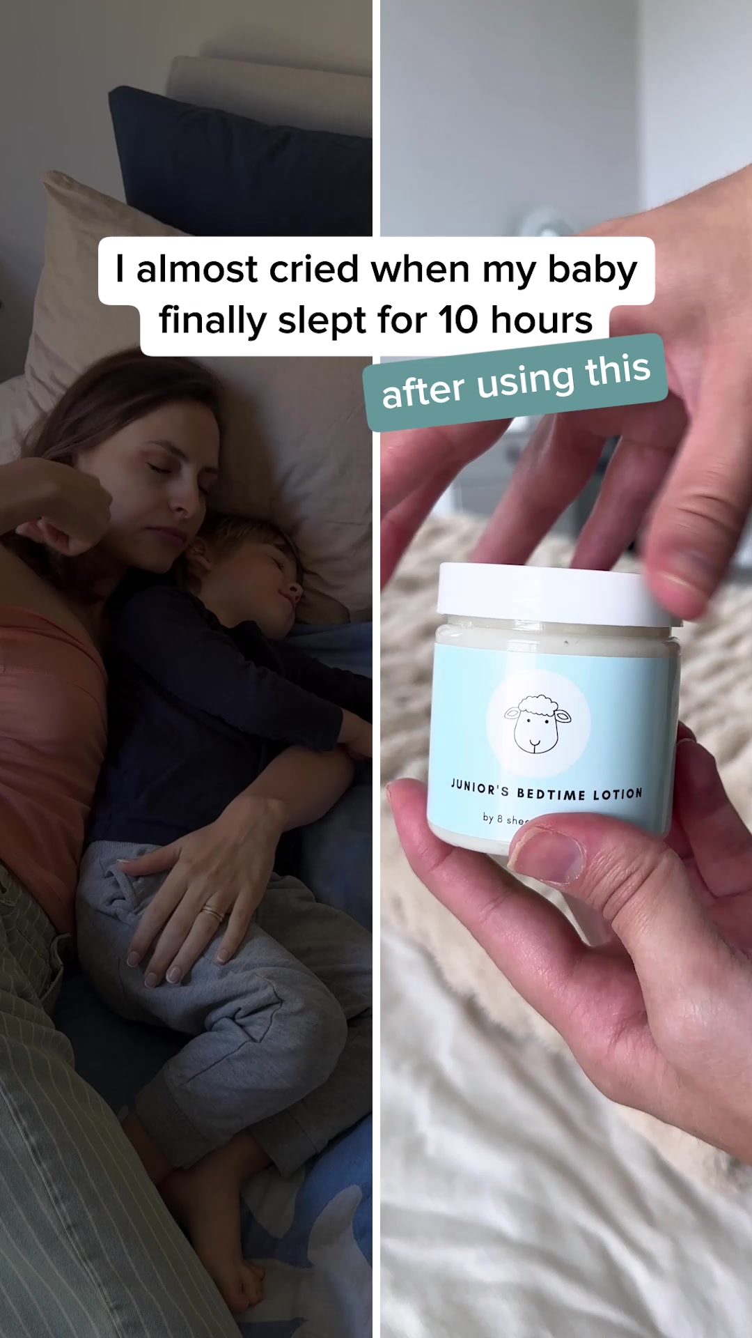 8 Sheep Organics Facebook ad: Soothe Growing Pains Fast.