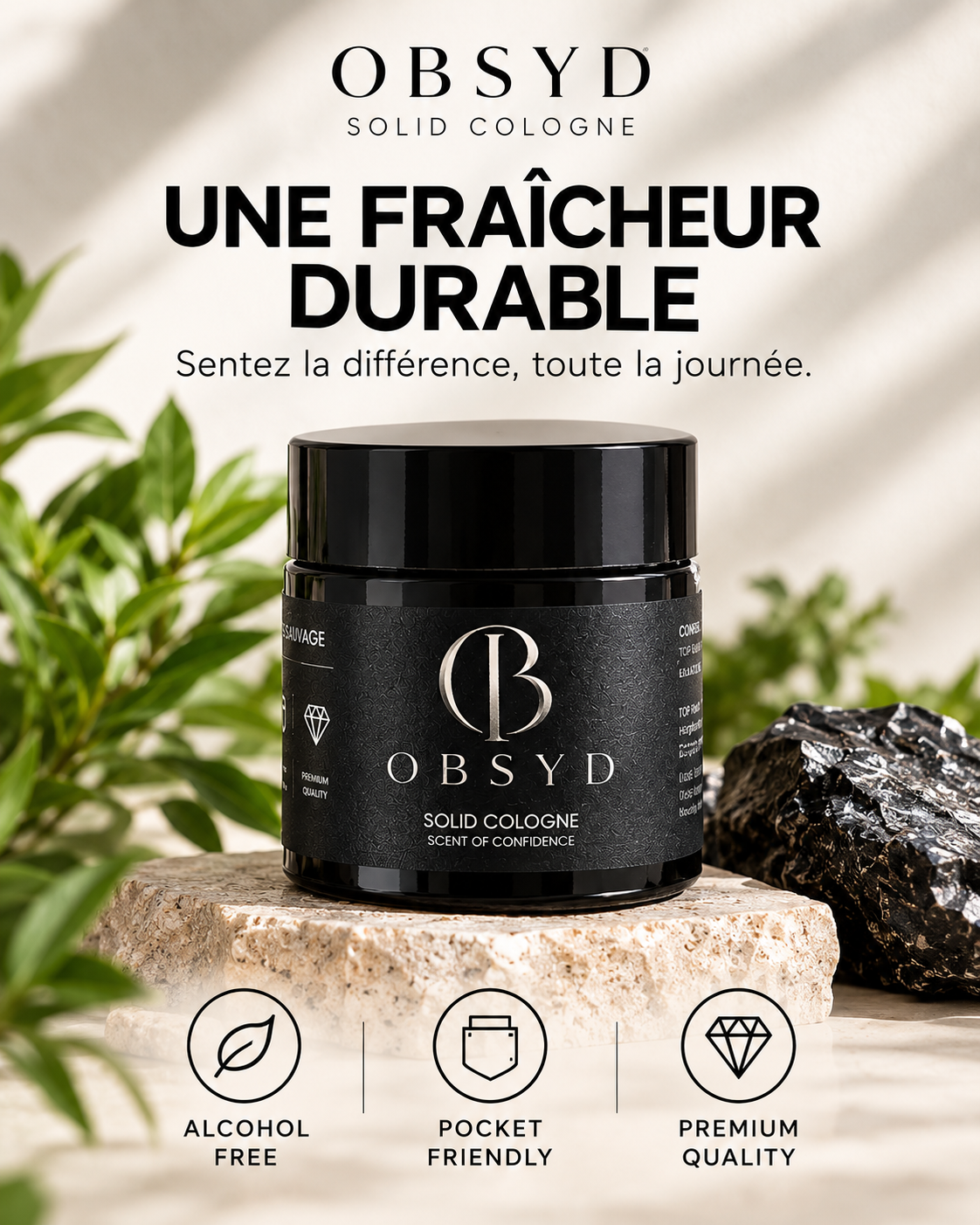 OBSYD.tn Facebook ad: عطرك المفضل… نفس الإحساس الفخم، بطريقة أذكى.