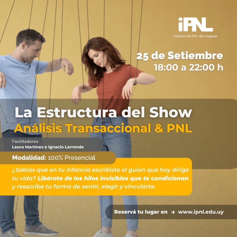 Instituto de PNL del Uruguay Facebook ad: Cursos cortos con herramientas de PNL y Coaching…