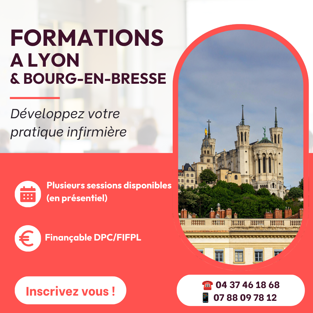 Pôle Formation Santé - Infirmiers Facebook ad: Formations IDEL à Lyon et Bourg-en-Bresse