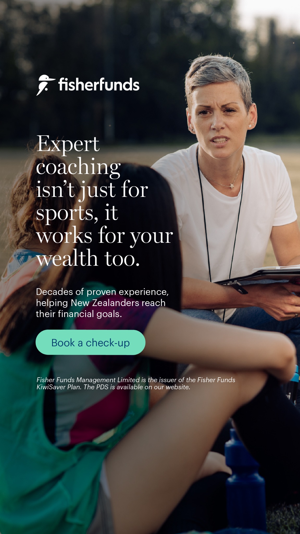 Fisher Funds Facebook ad from May 28, 2026