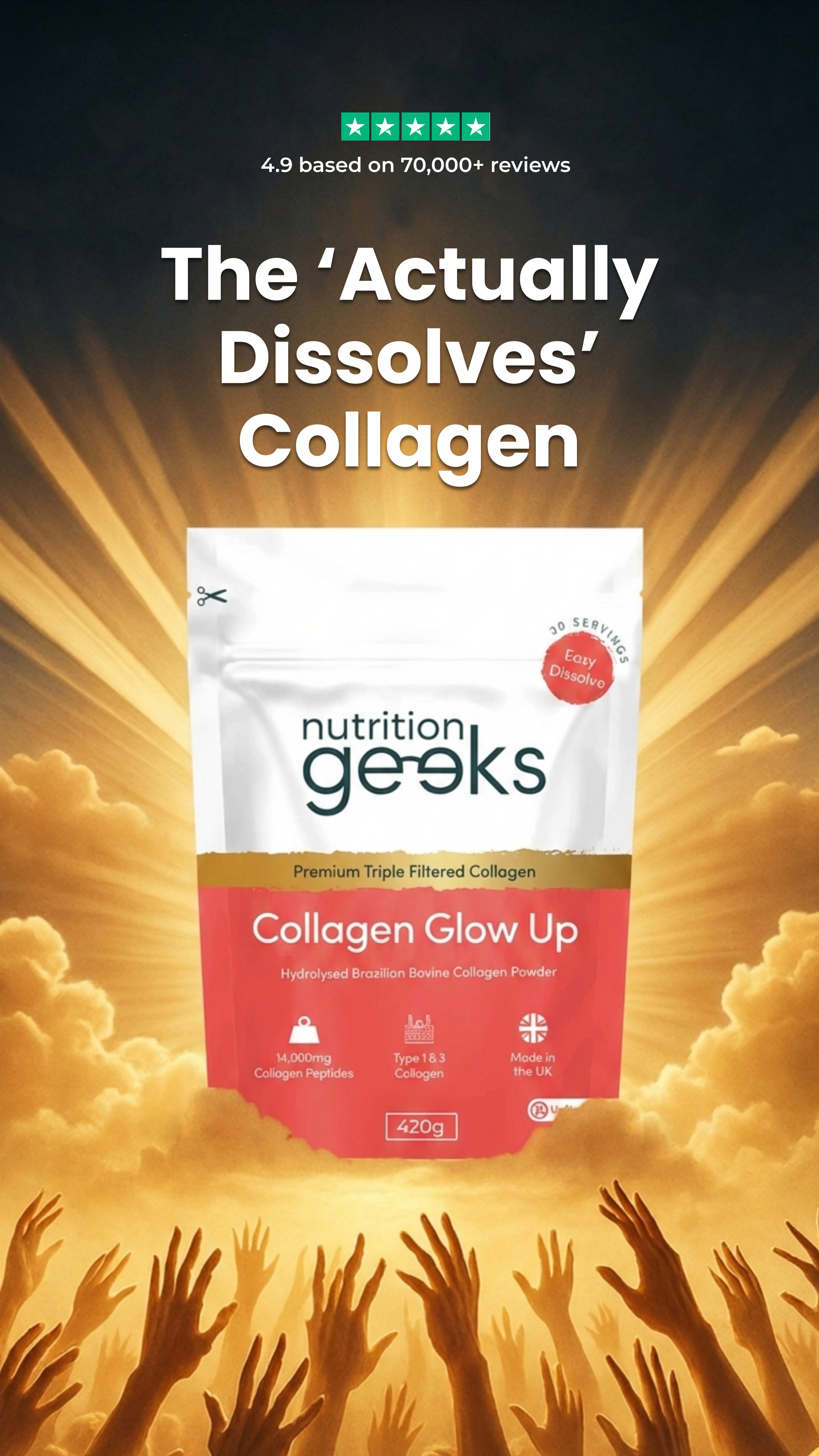 Nutrition Geeks Facebook ad